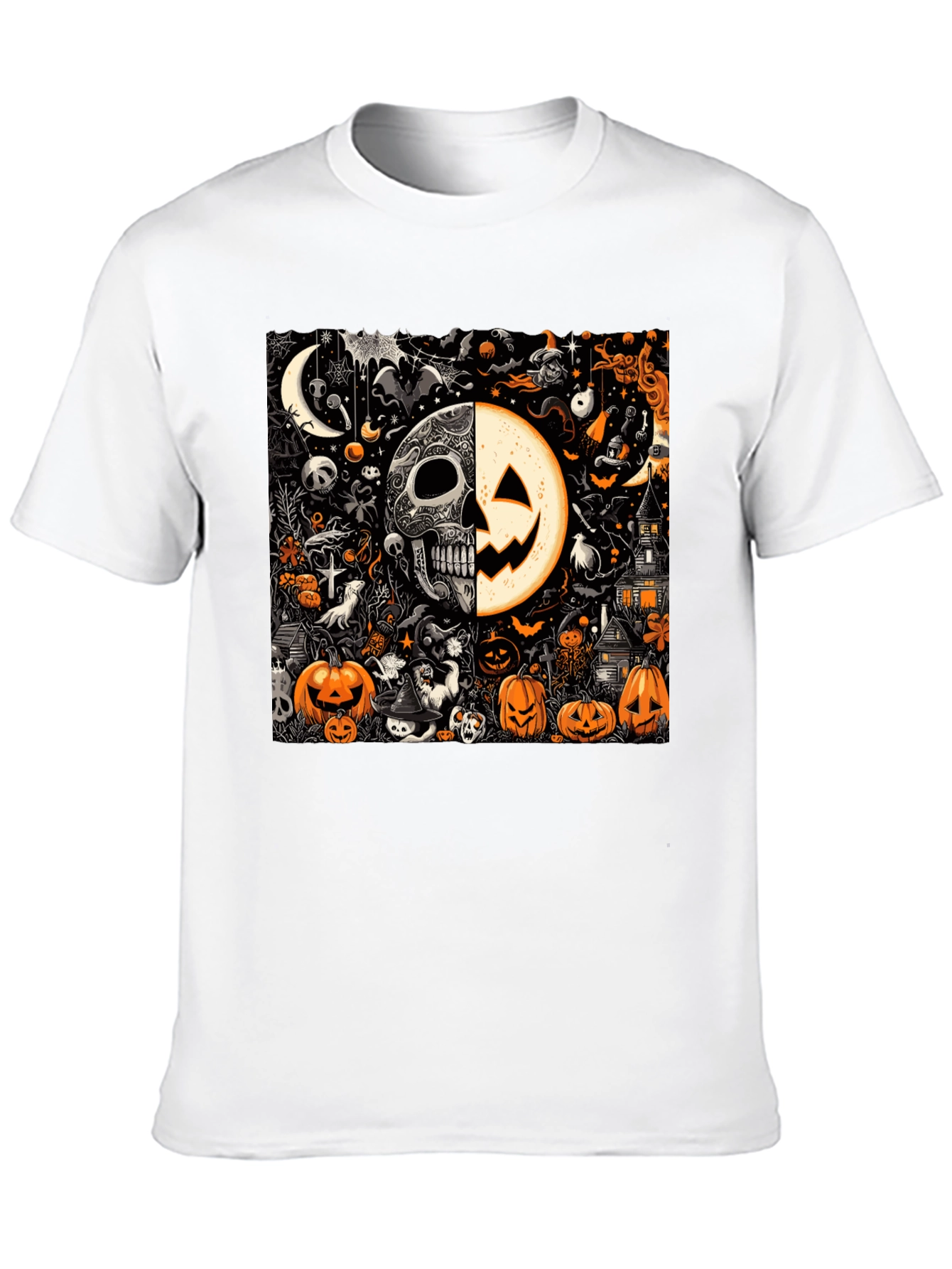 Spooky Halloween Graphic T-Shirt