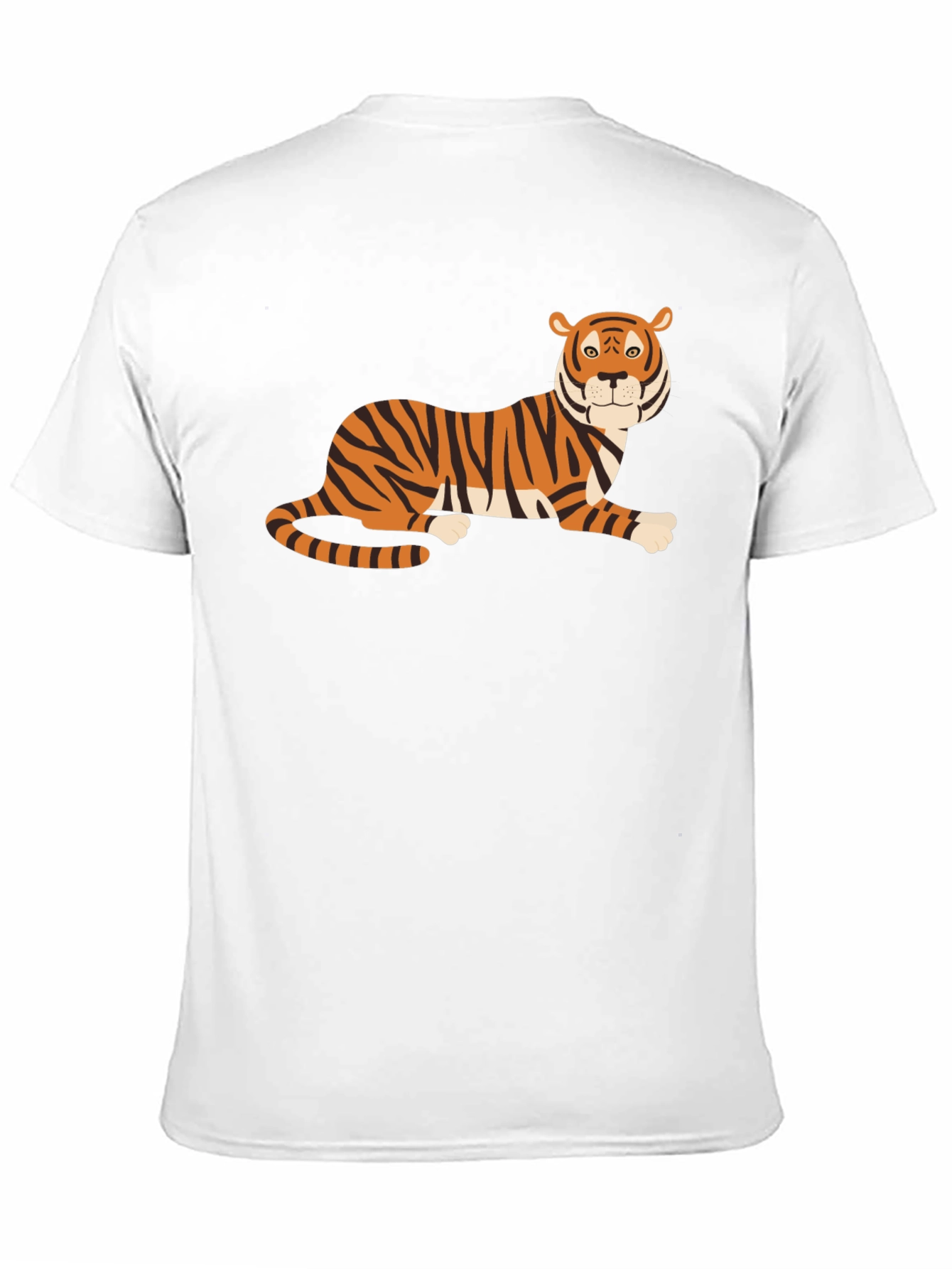 Cool Tiger Graphic Black T-Shirt