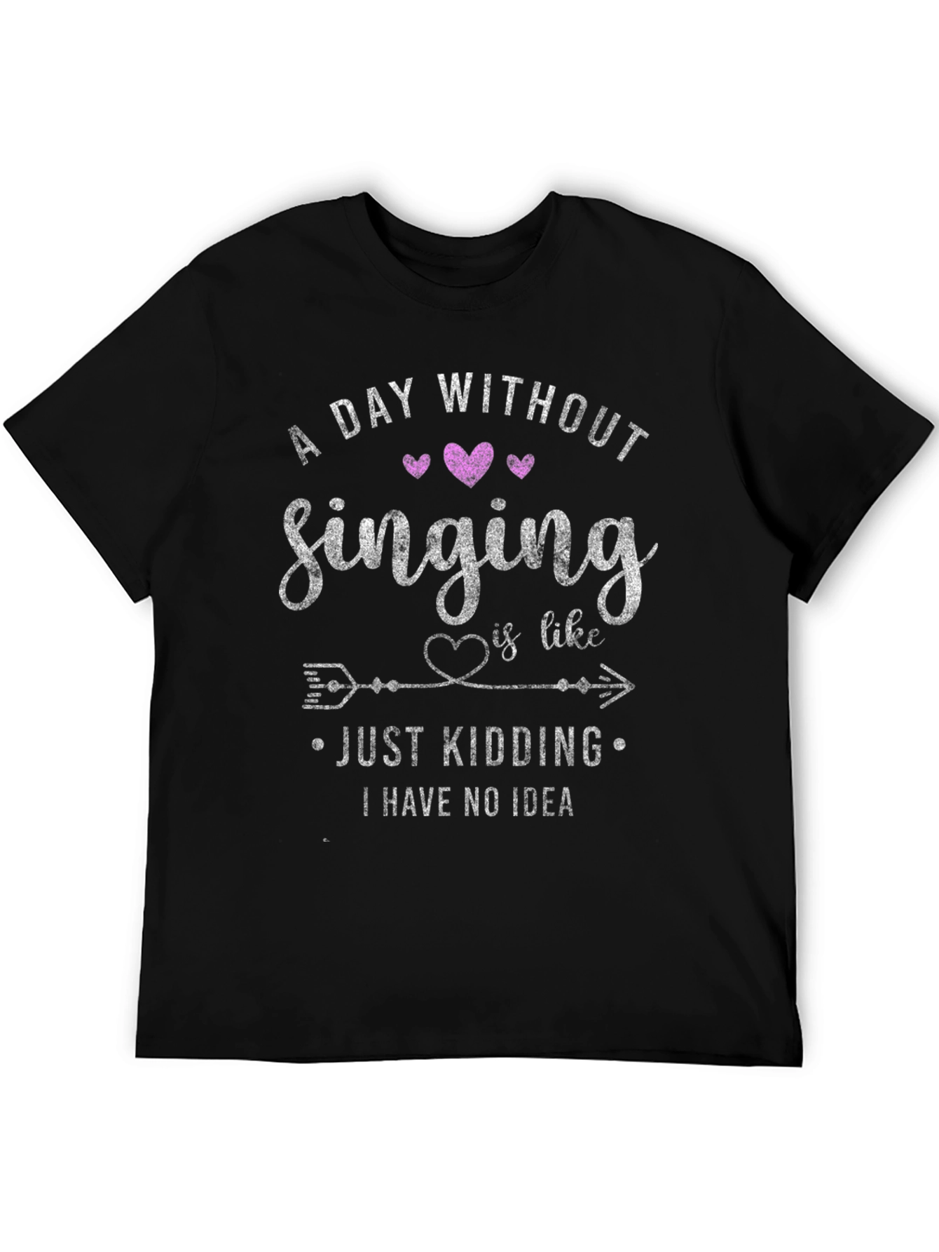 Singing Lovers Tee: A Day Without Singing...Just Kidding!