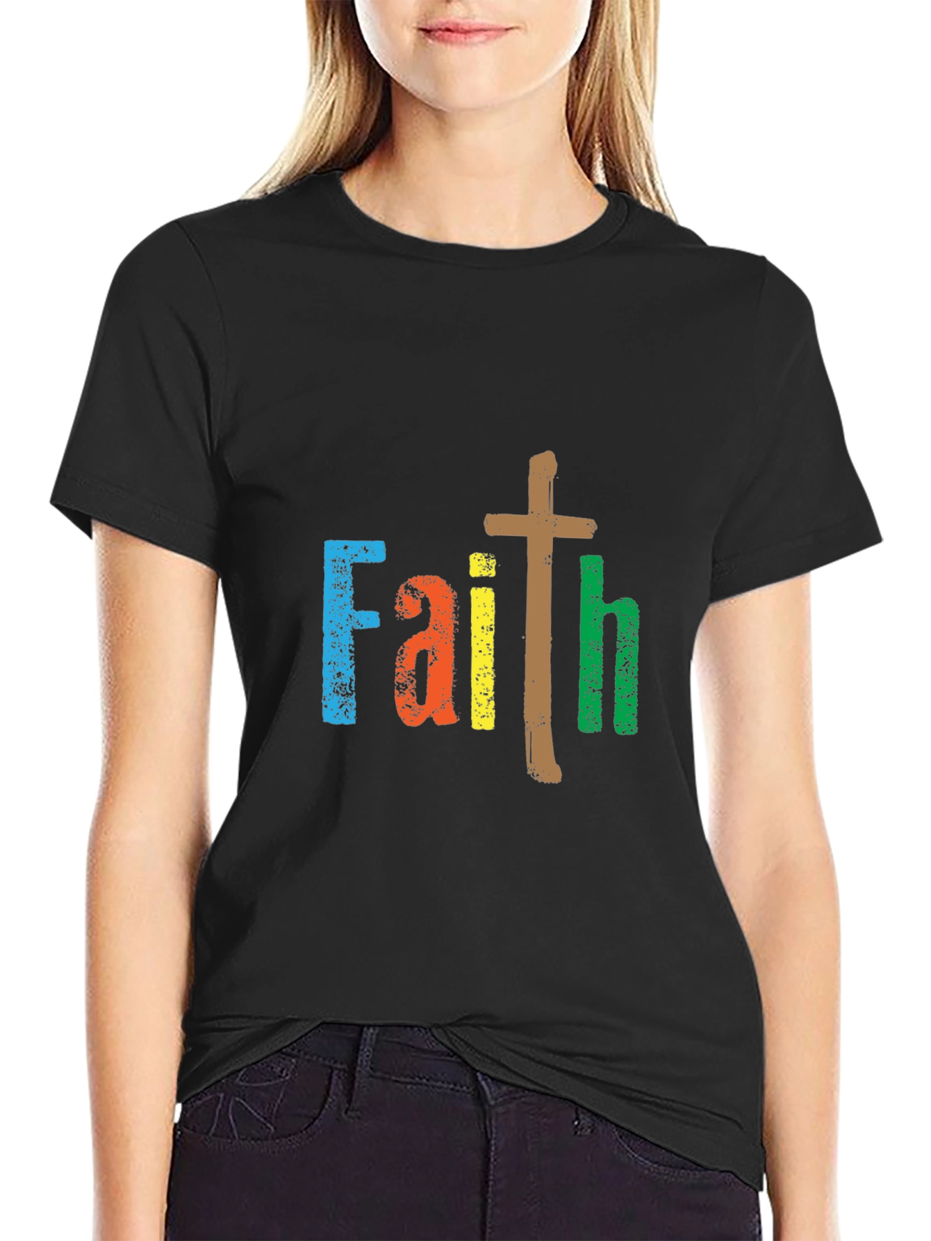 Faith Graphic Tee - Religious Inspired Unisex Shirt