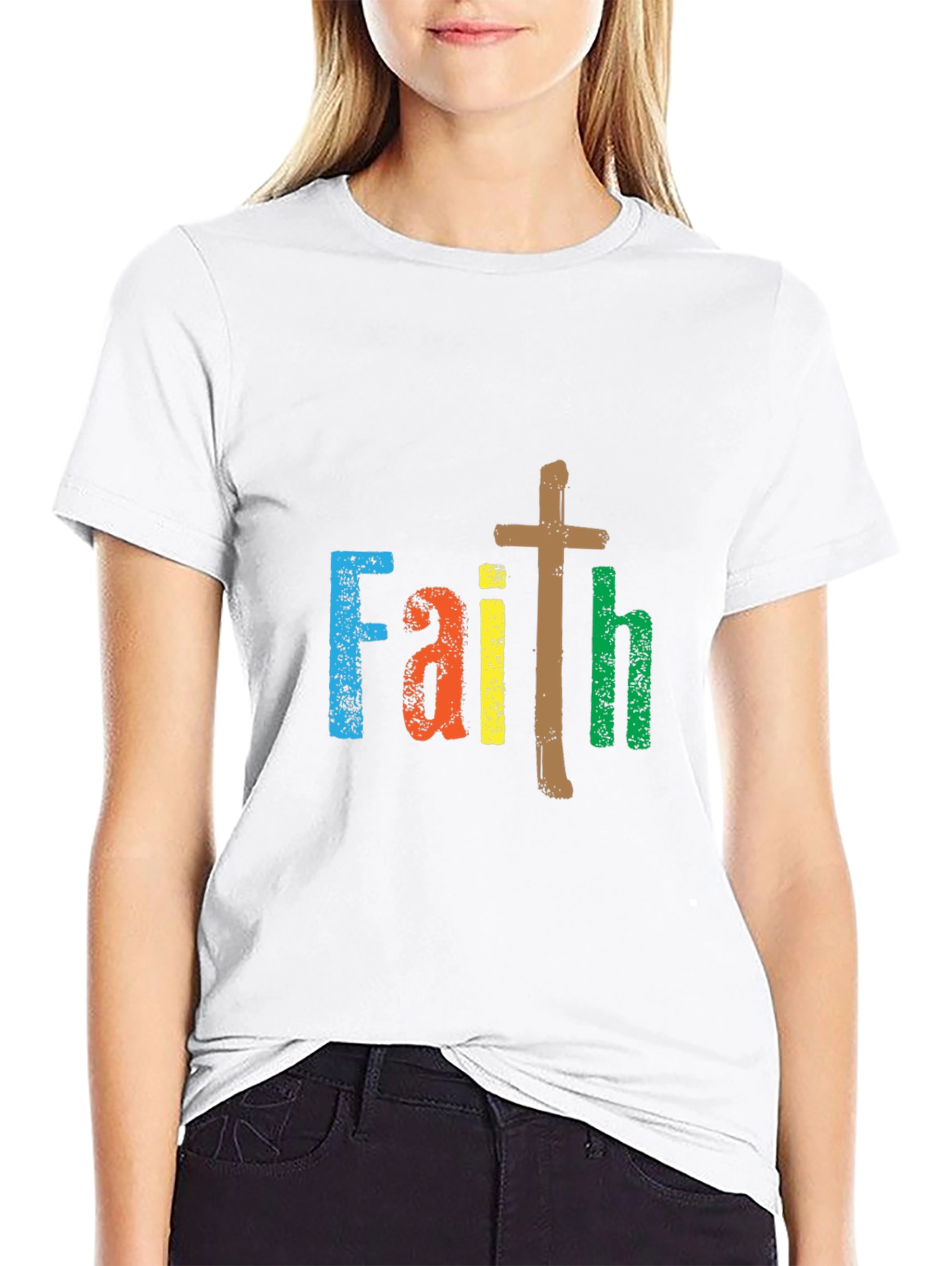 Faith Graphic Tee - Religious Inspired Unisex Shirt