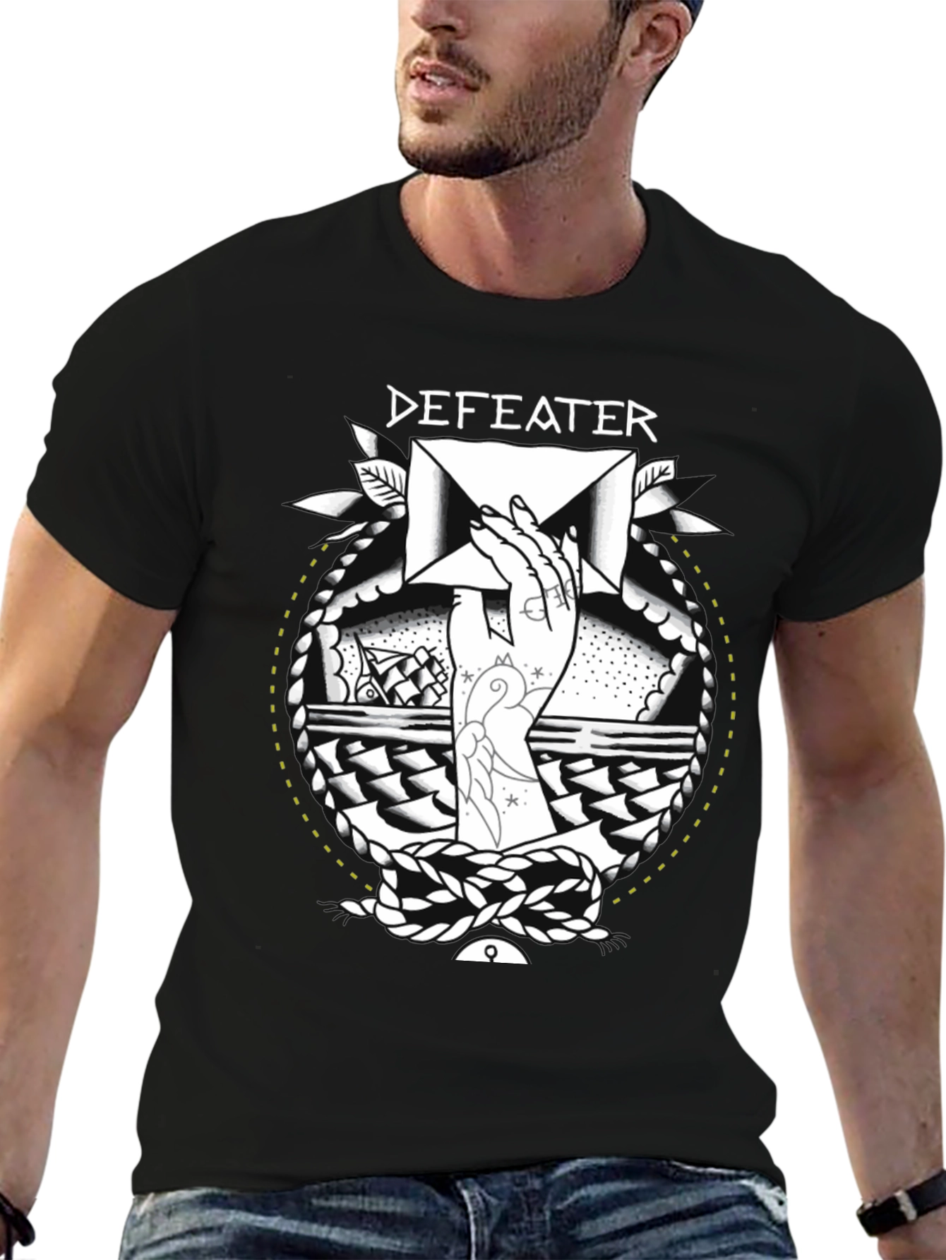 Defeater Band T-Shirt - Black Graphic Tee