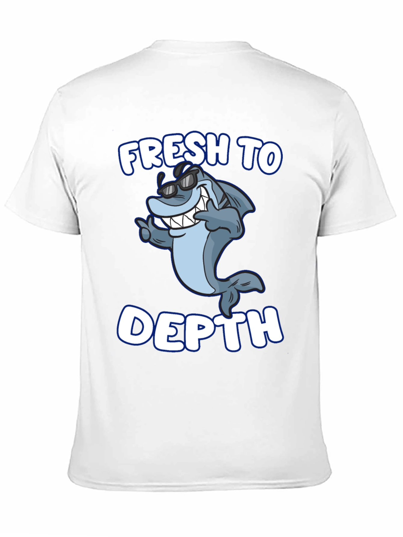 Fresh To Depth Shark Graphic T-Shirt