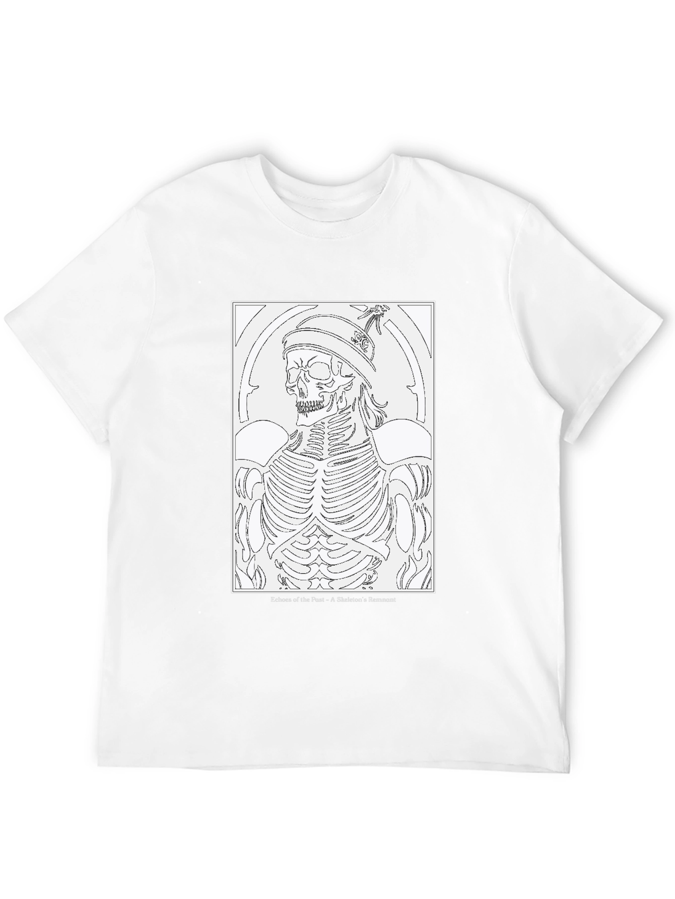 Echoes of the Past Skeleton T-Shirt