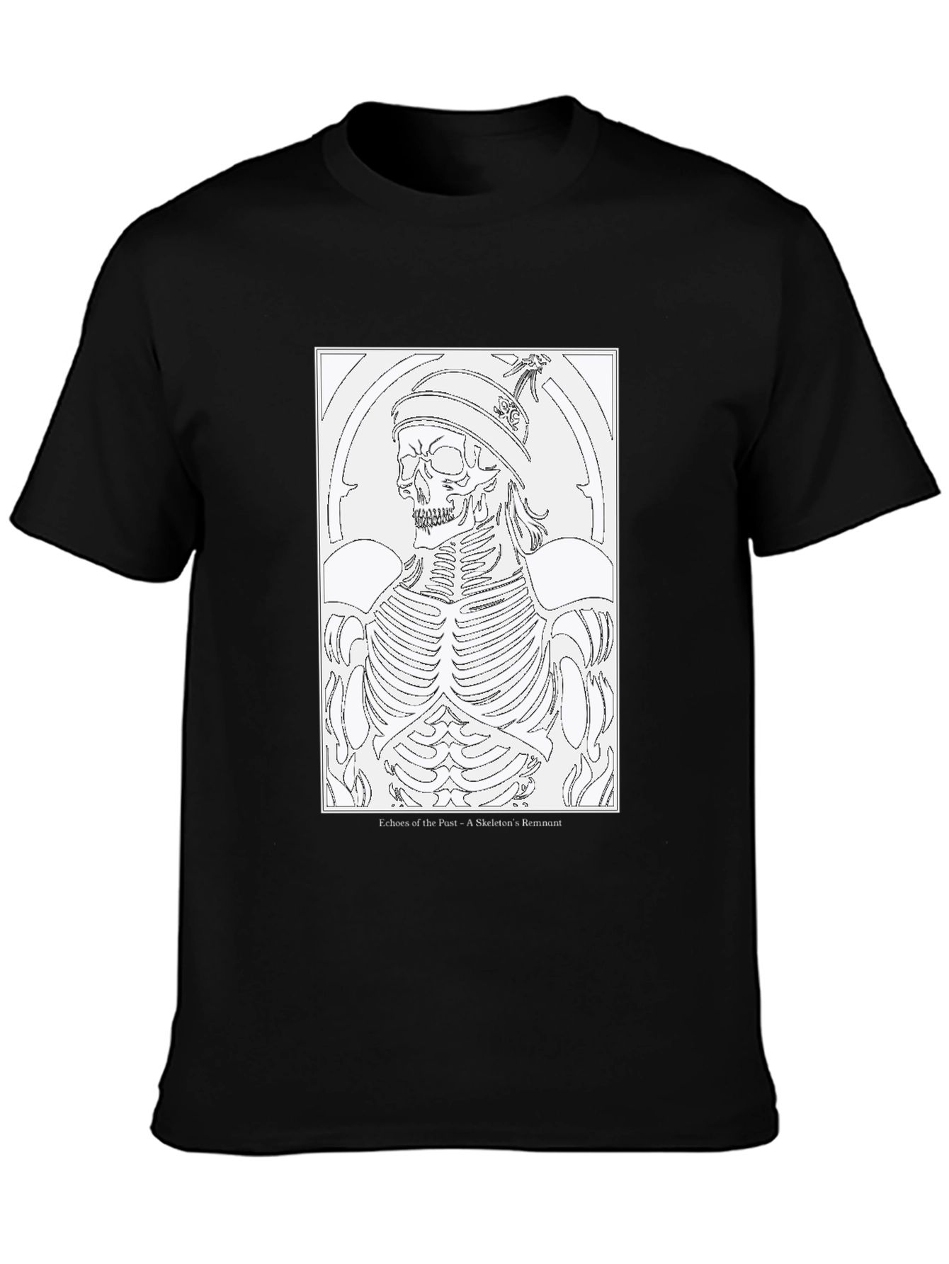 Echoes of the Past Skeleton T-Shirt