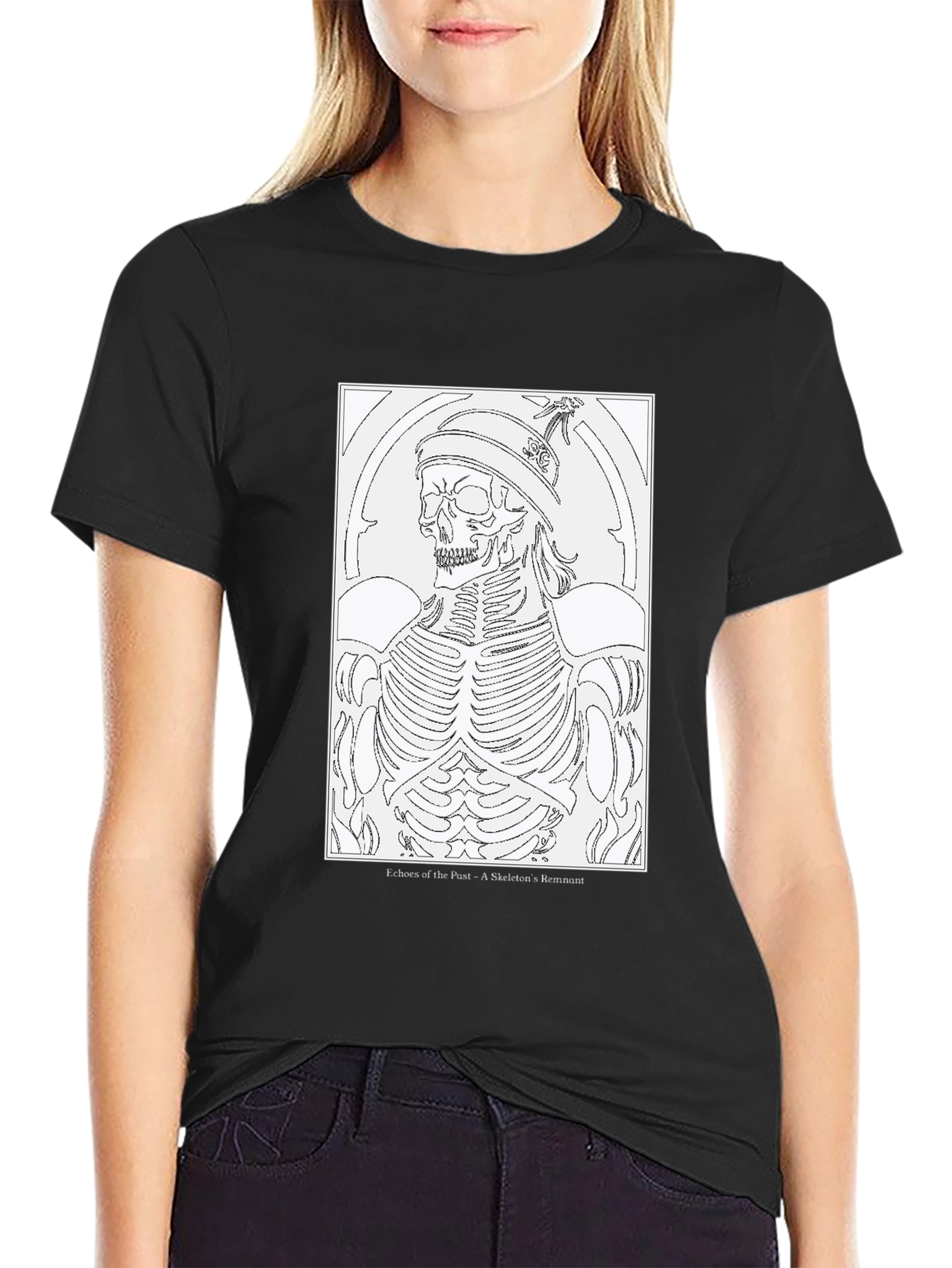 Echoes of the Past Skeleton T-Shirt