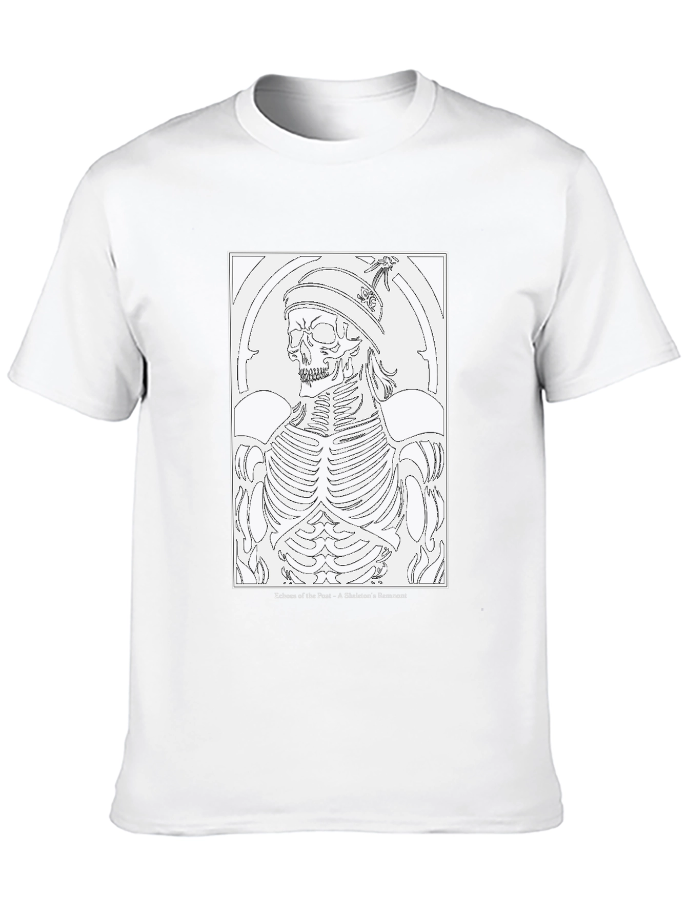 Echoes of the Past Skeleton T-Shirt