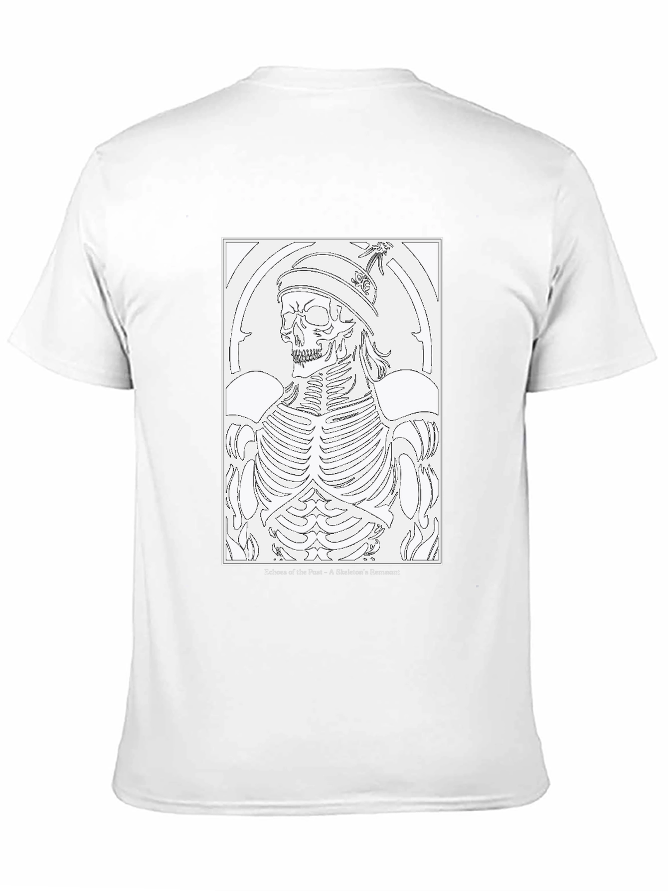 Echoes of the Past Skeleton T-Shirt