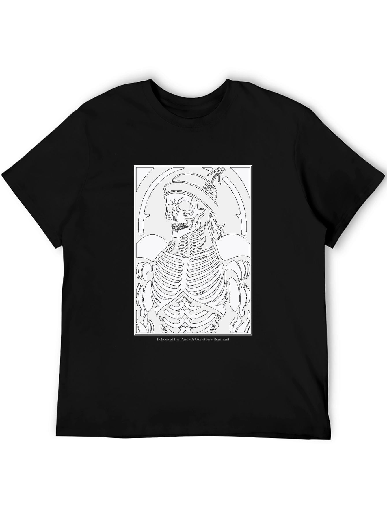 Echoes of the Past Skeleton T-Shirt