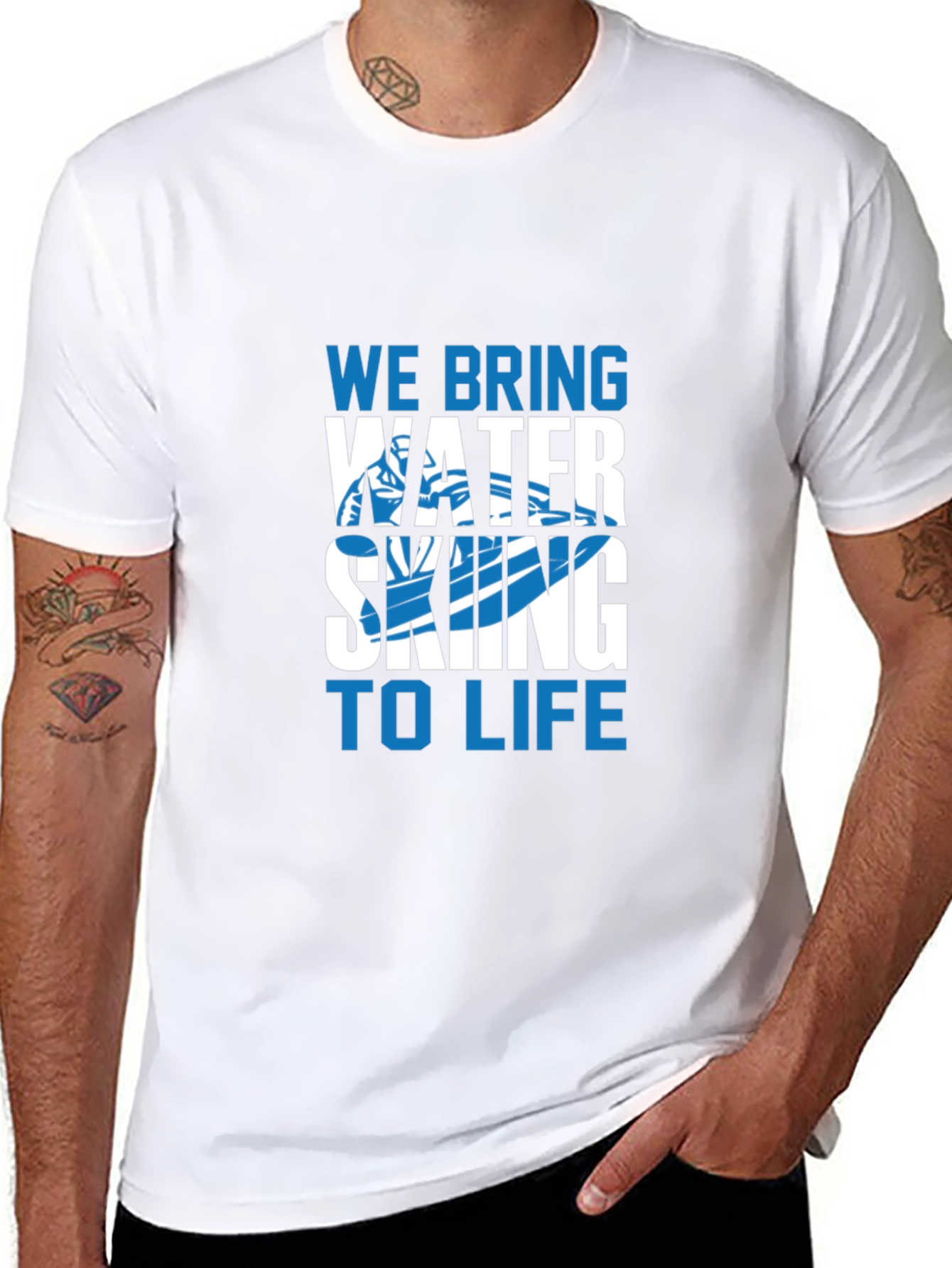 Water Skiing T-Shirt - We Bring To Life