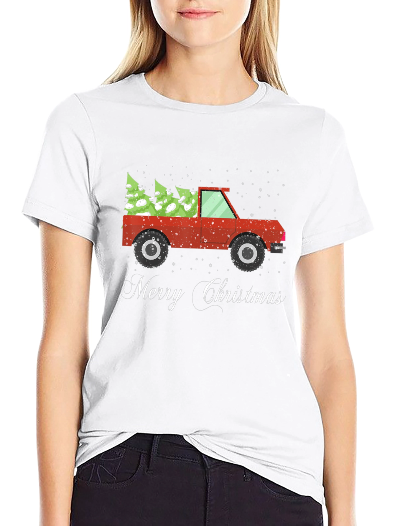 Merry Christmas Truck T-Shirt