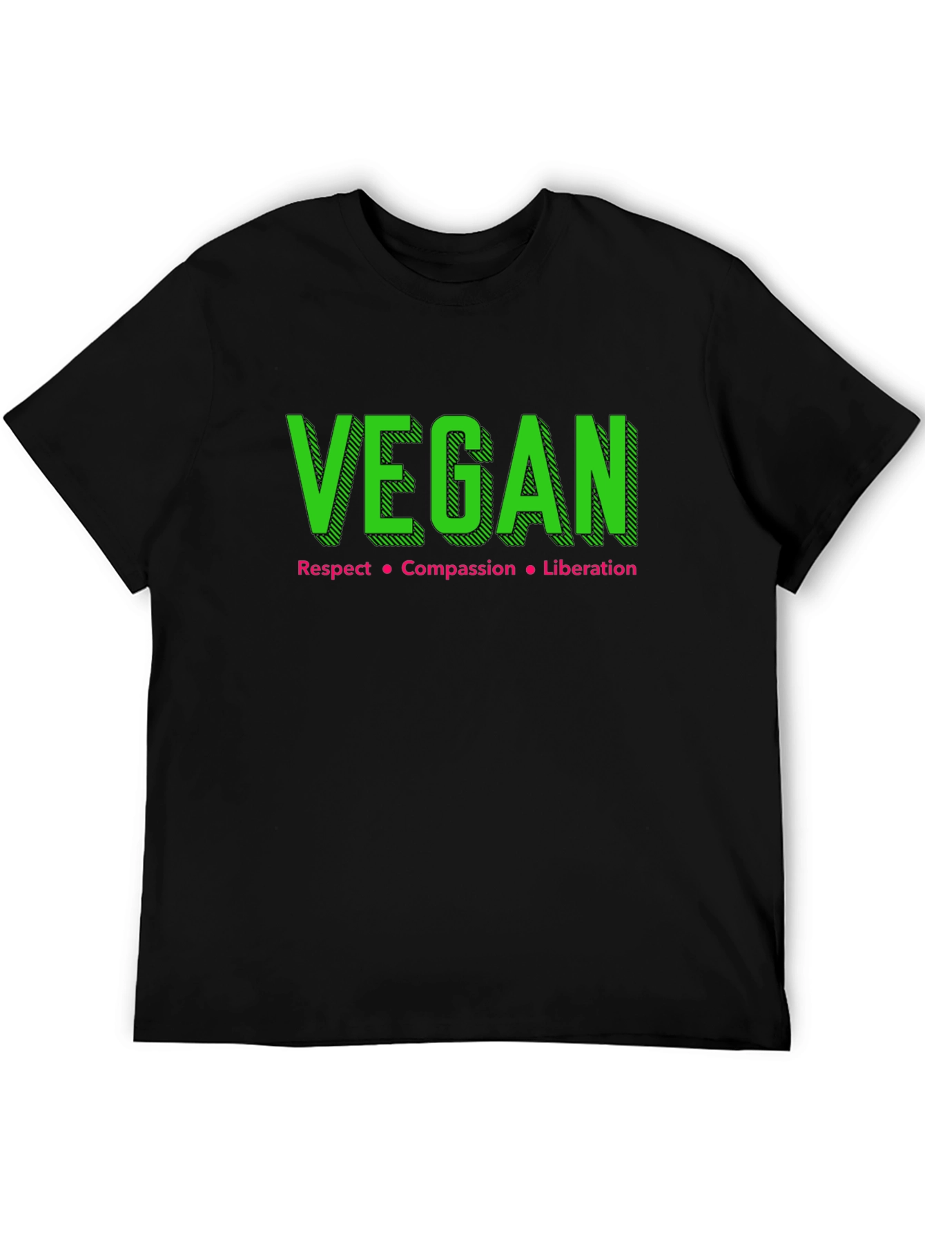 Vegan Respect Compassion Liberation Tee