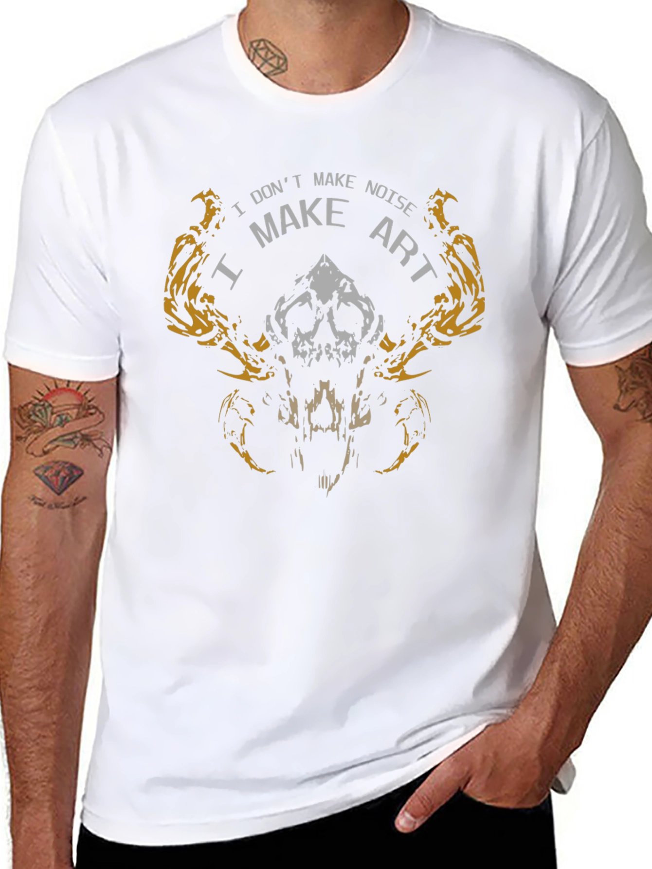 I Make Art Not Noise T-Shirt