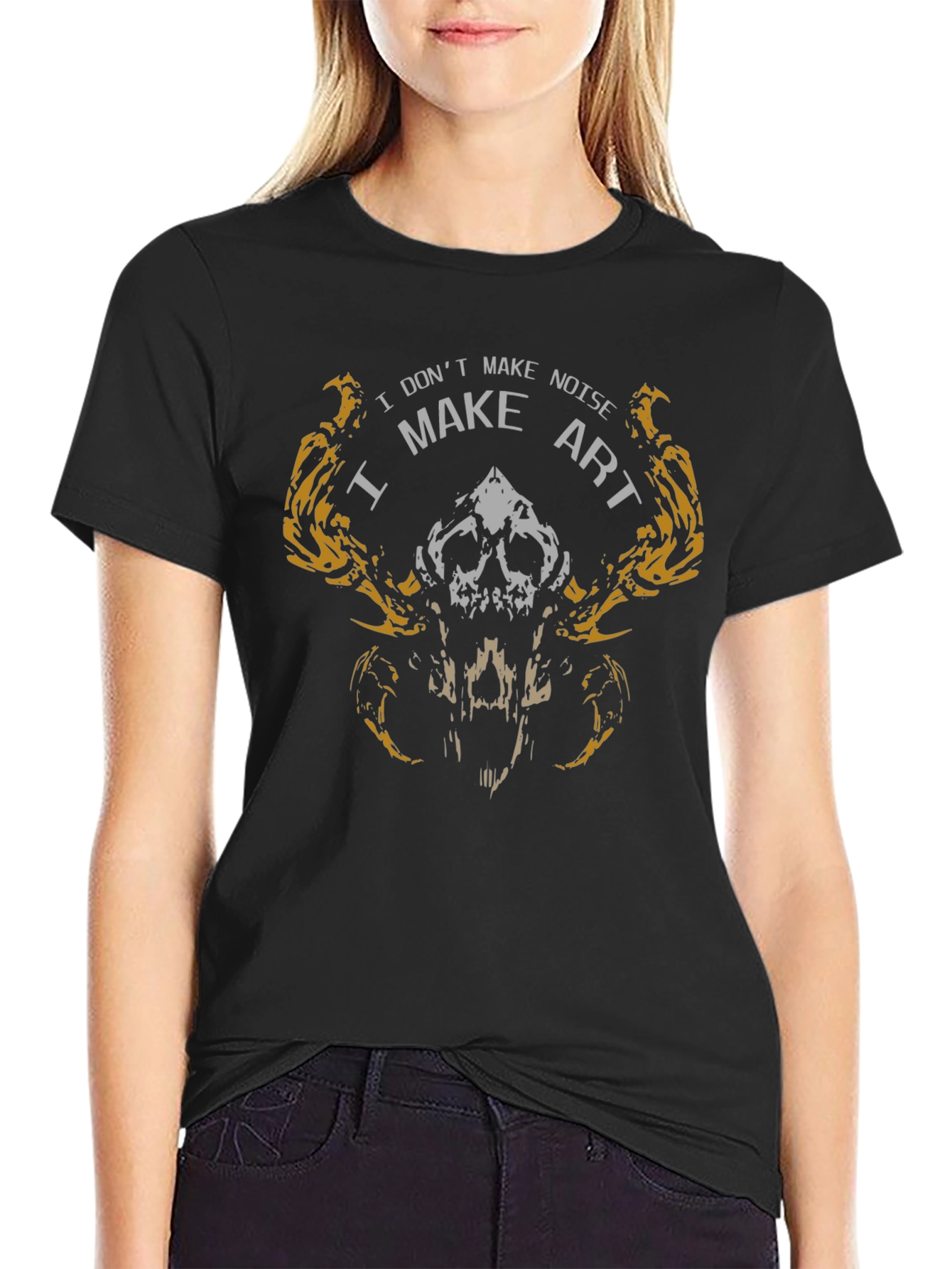 I Make Art Not Noise T-Shirt