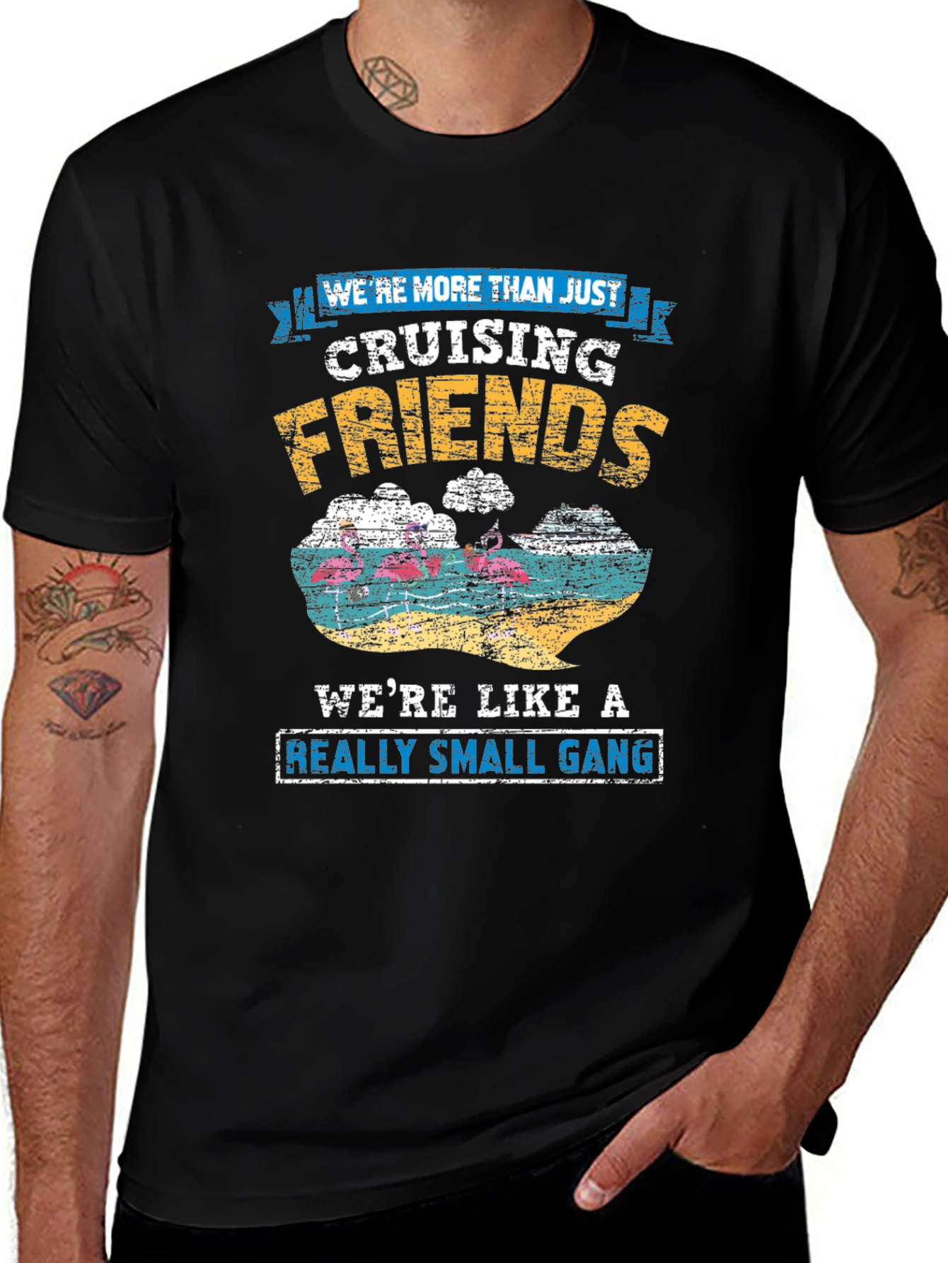 Cruising Friends Small Gang T-Shirt