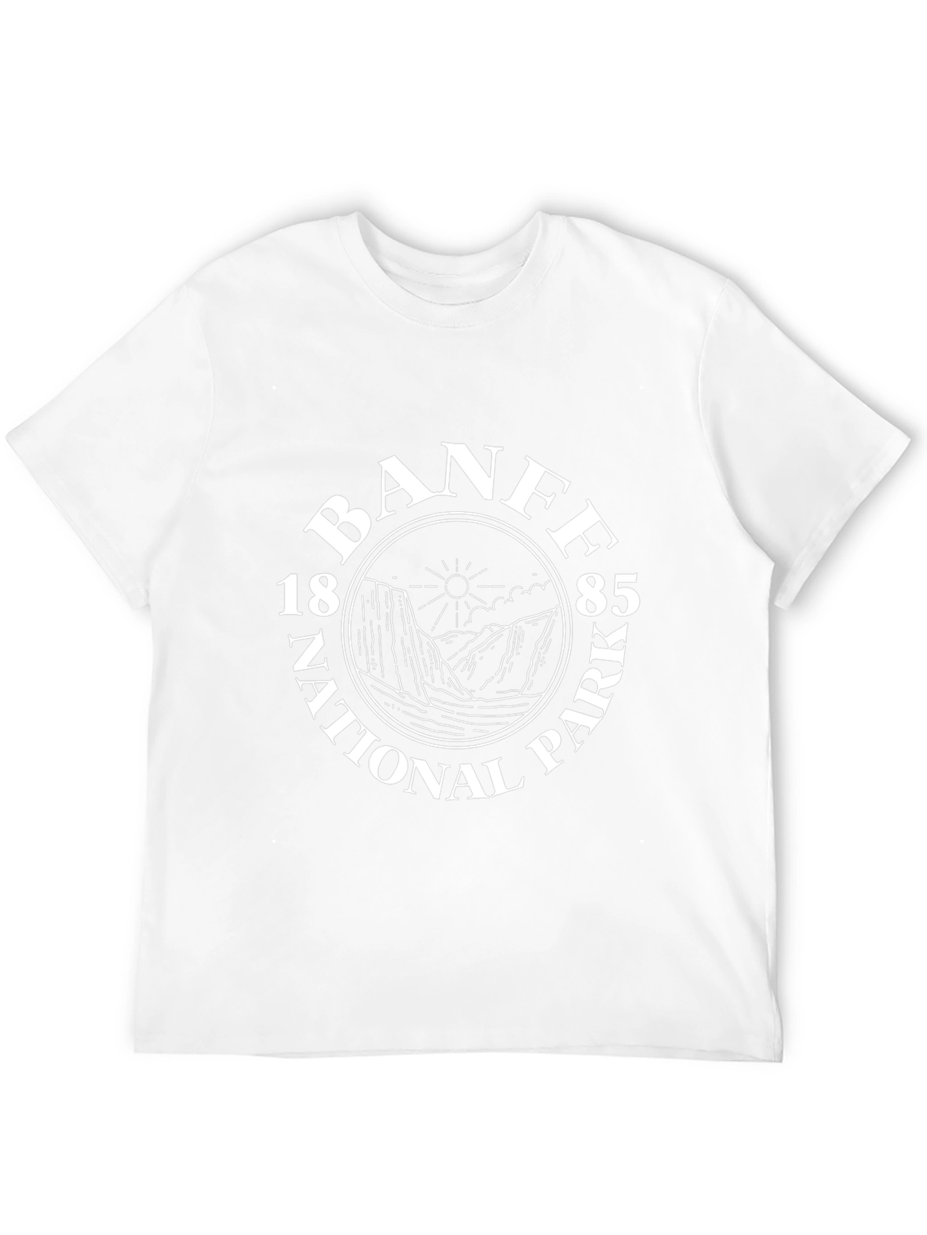 Banff National Park 1885 Graphic Tee - Black