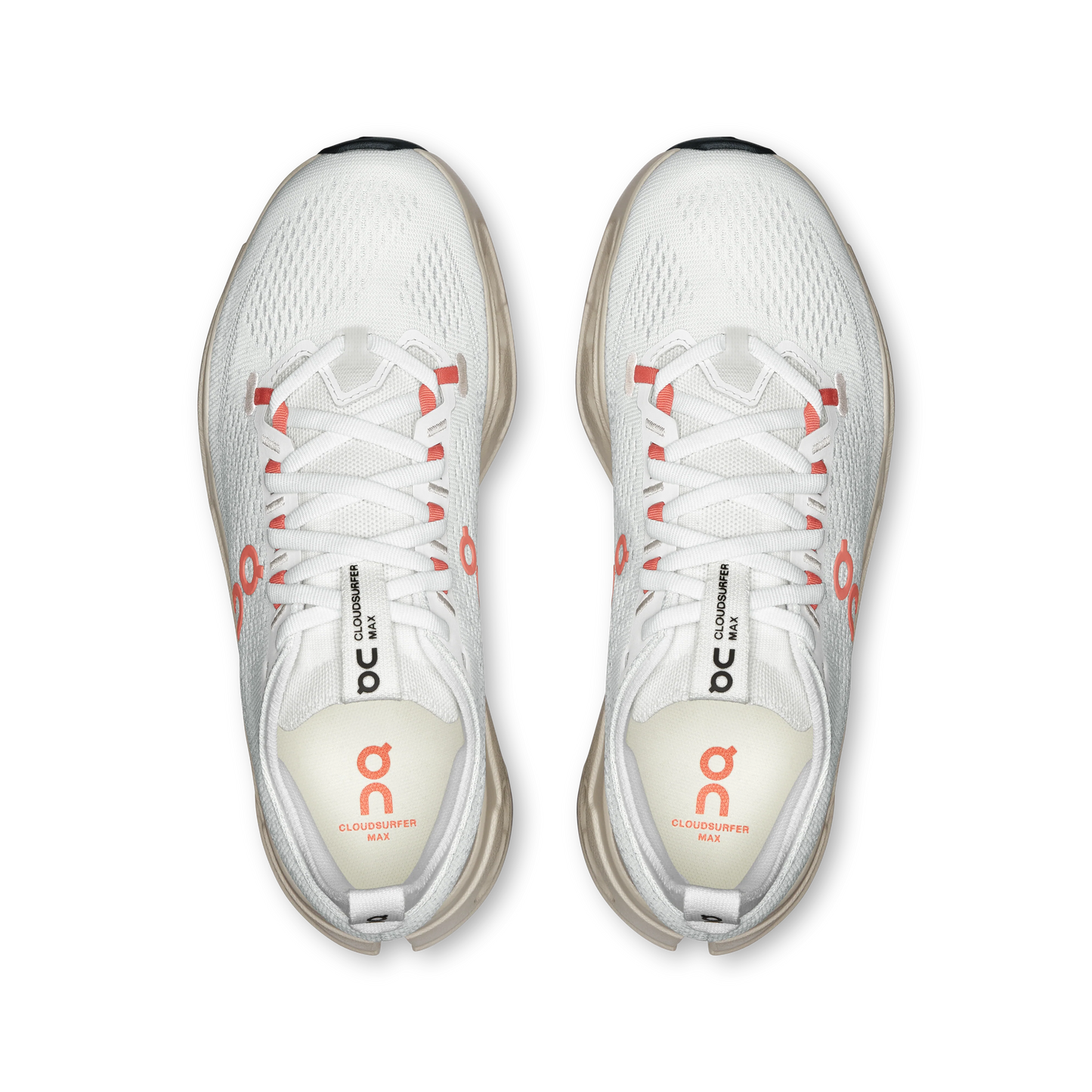 Cloudsurfer Max Wide Ivory | Salmon