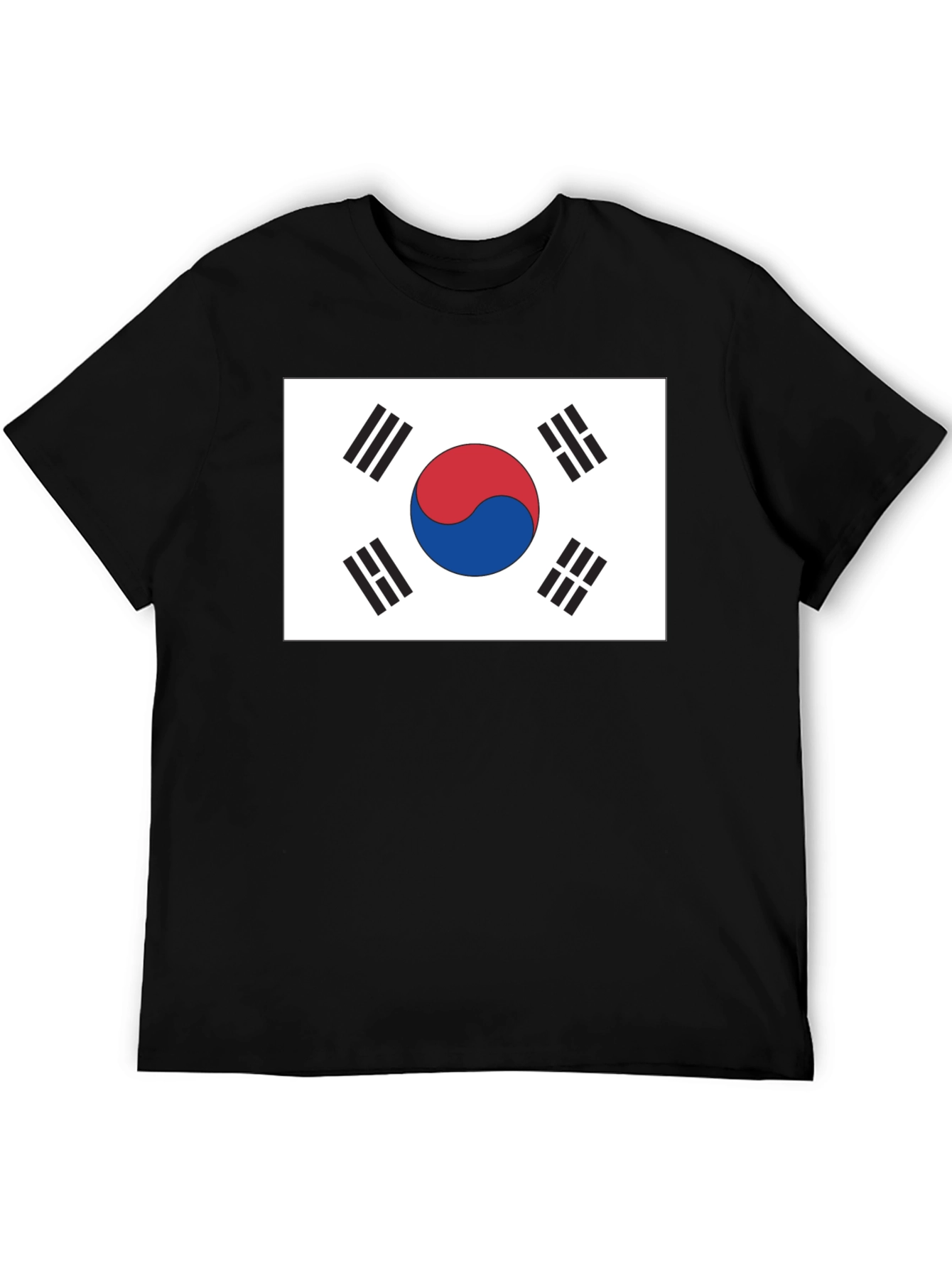 South Korea Flag Graphic T-Shirt