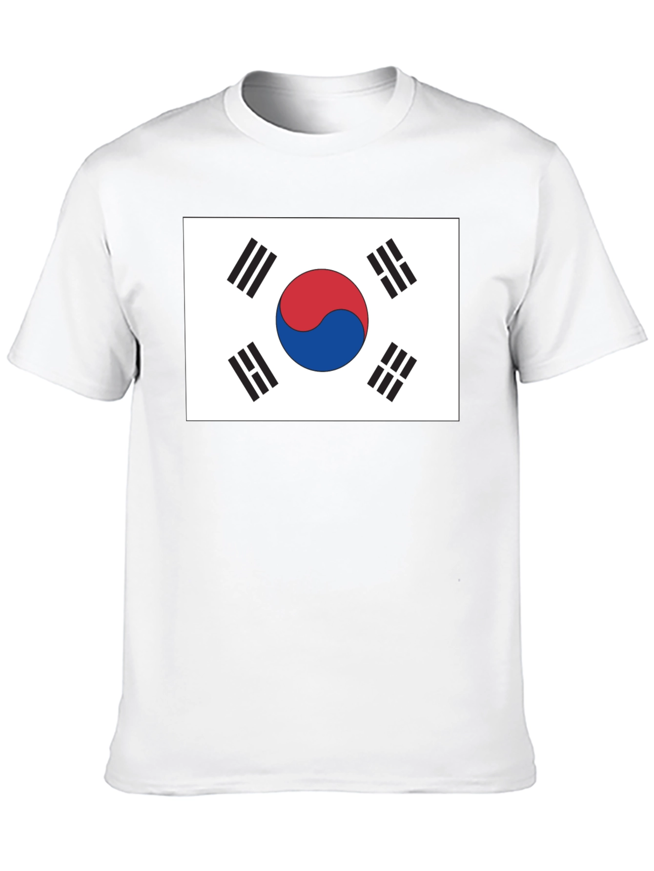 South Korea Flag Graphic T-Shirt