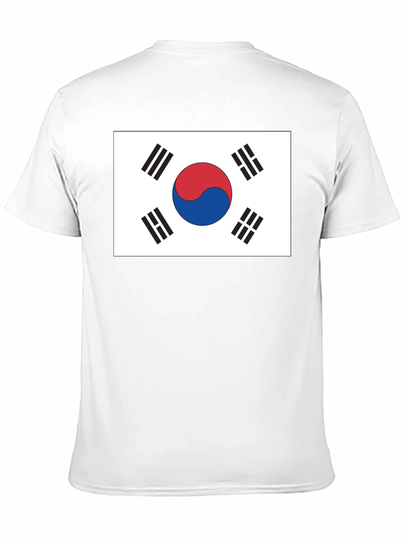 South Korea Flag Graphic T-Shirt