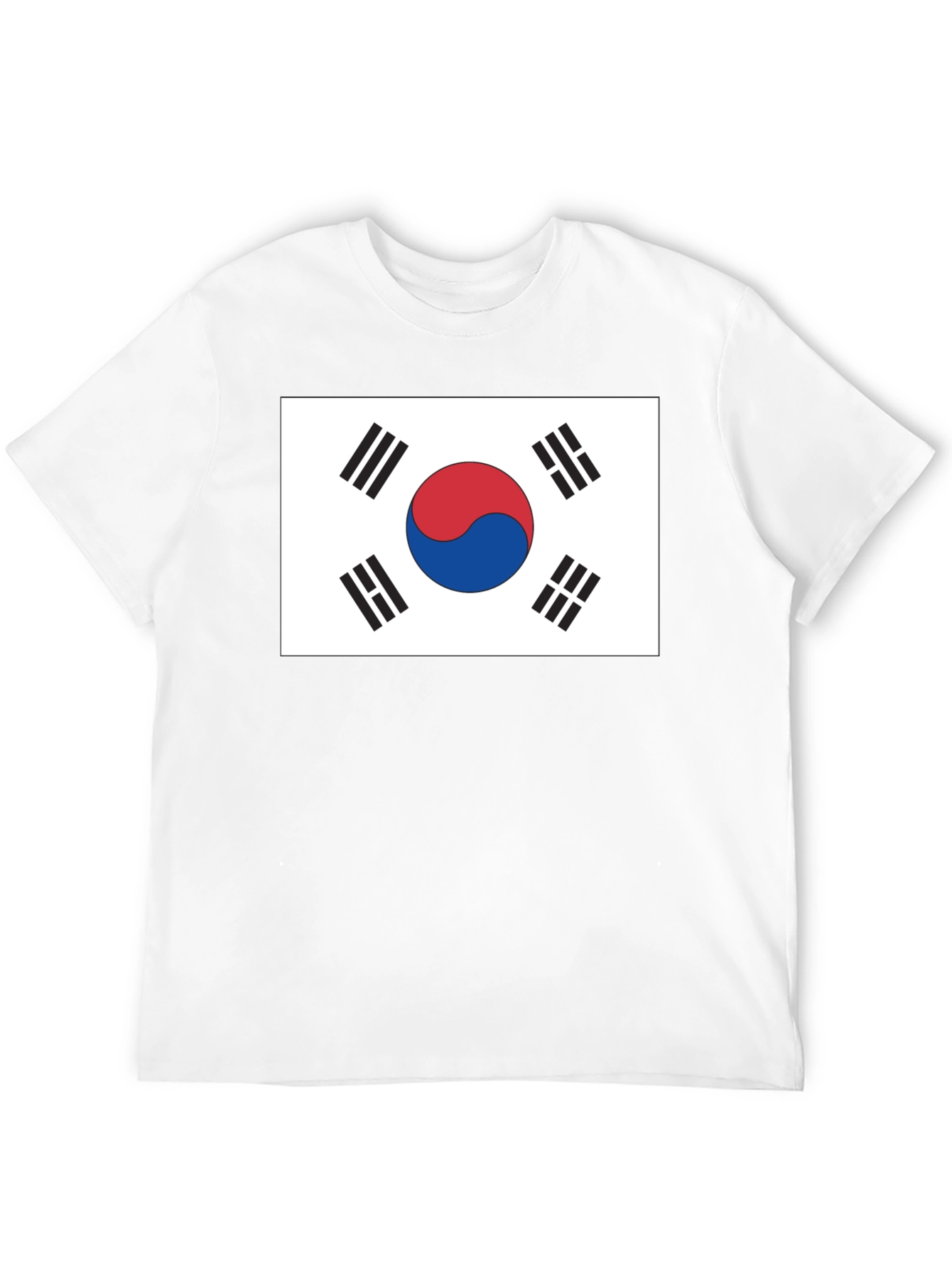 South Korea Flag Graphic T-Shirt