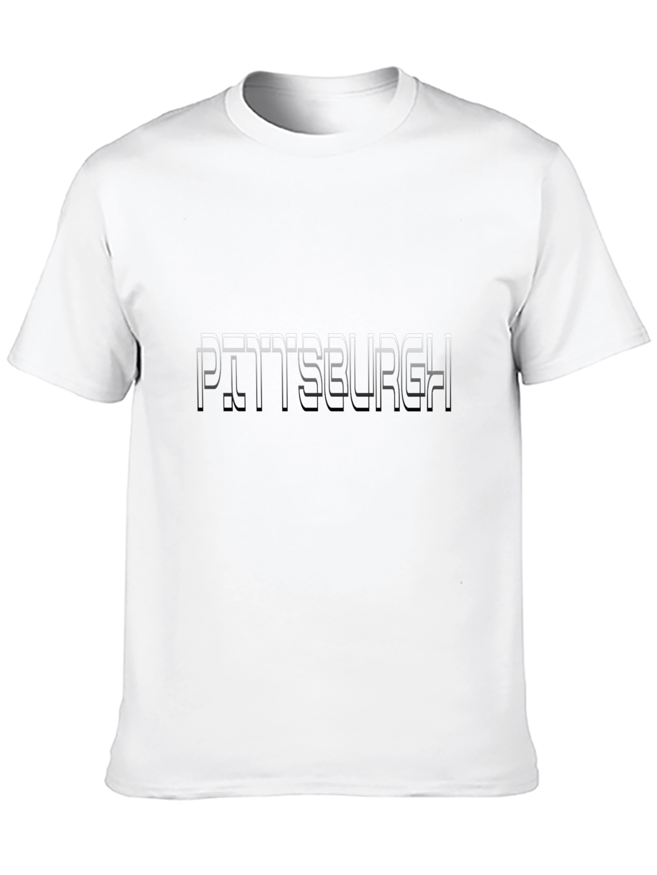 Pittsburgh Graphic Tee - Mens Black T-Shirt