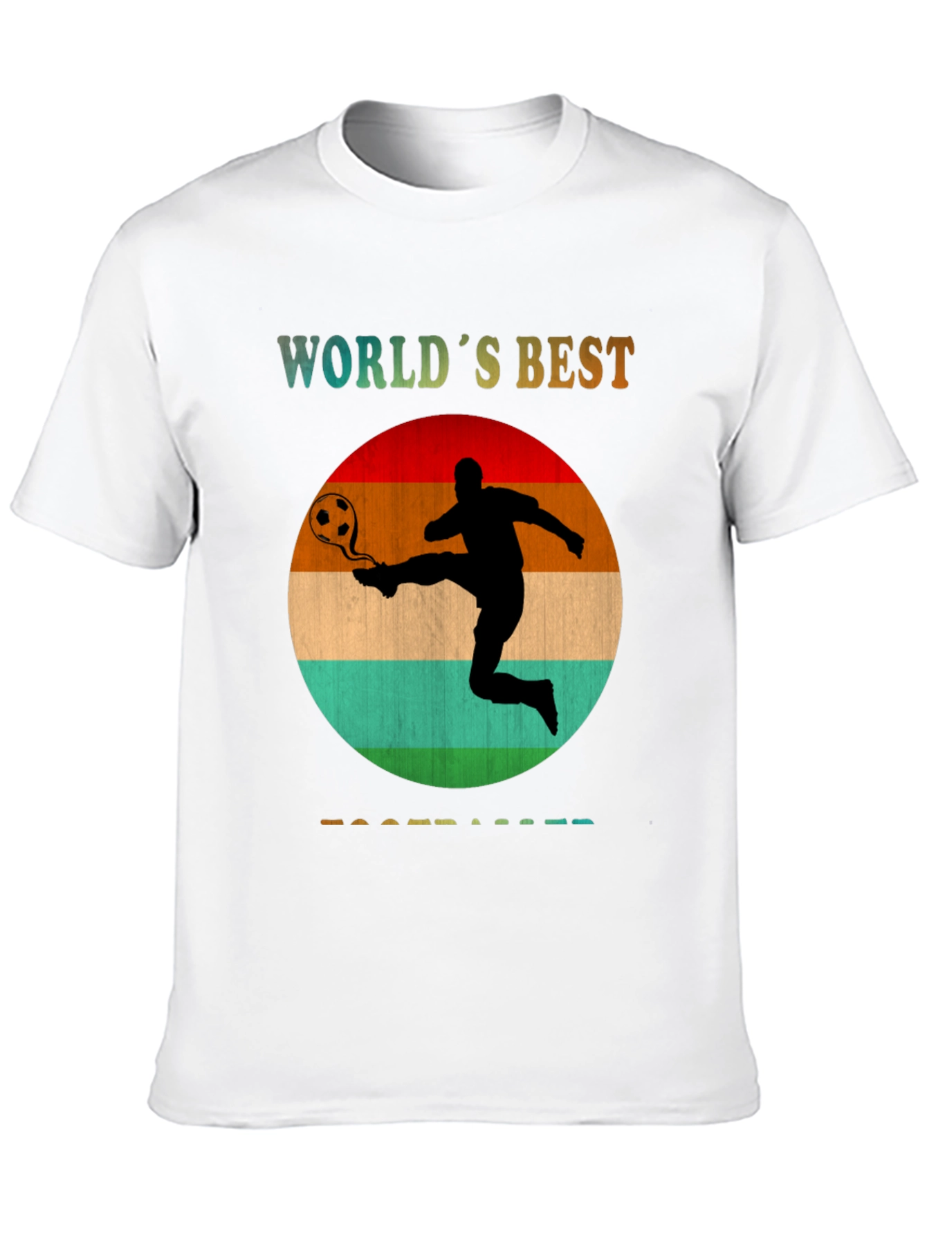 Worlds Best Footballer Graphic Tee - Black