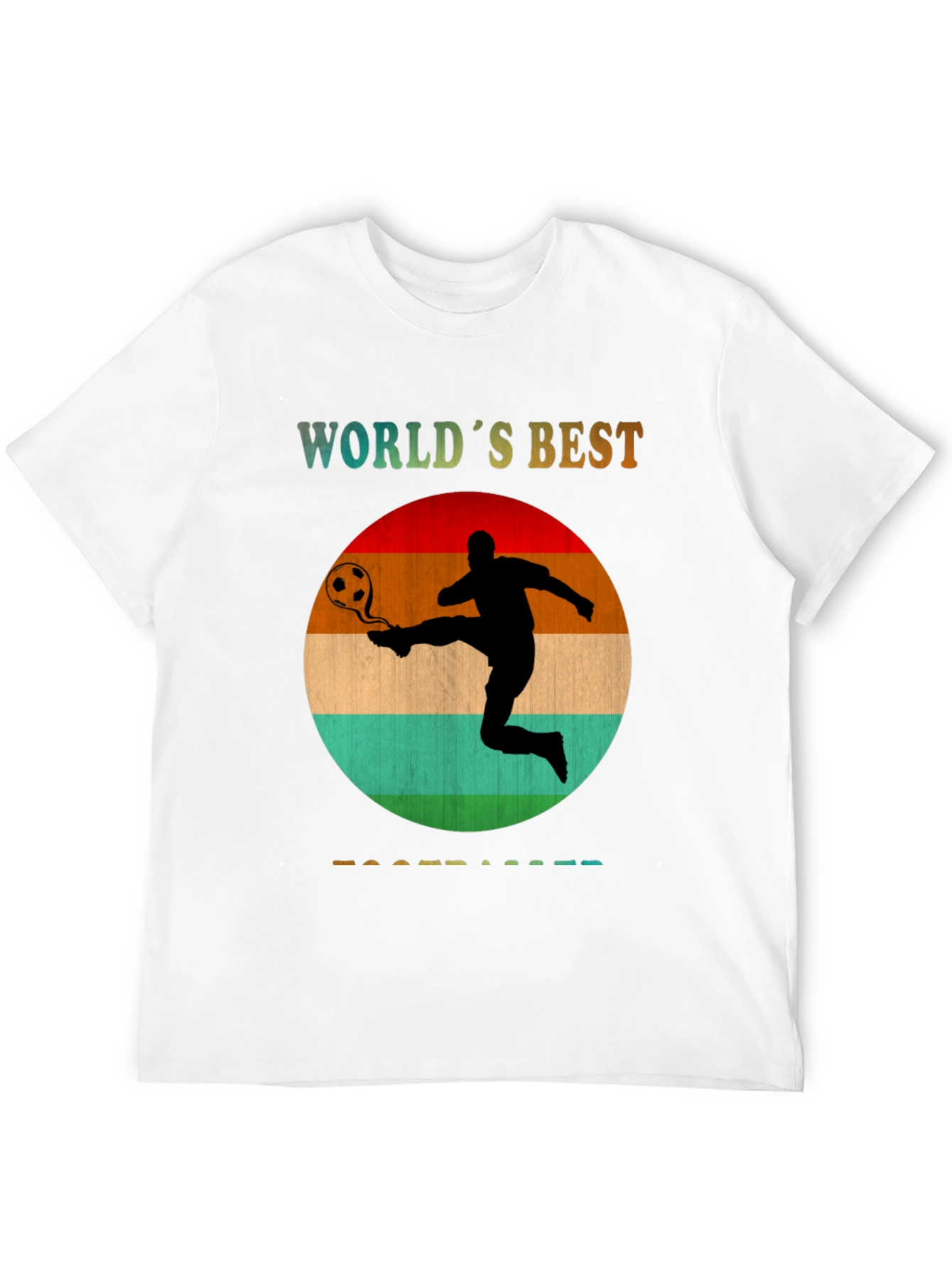Worlds Best Footballer Graphic Tee - Black