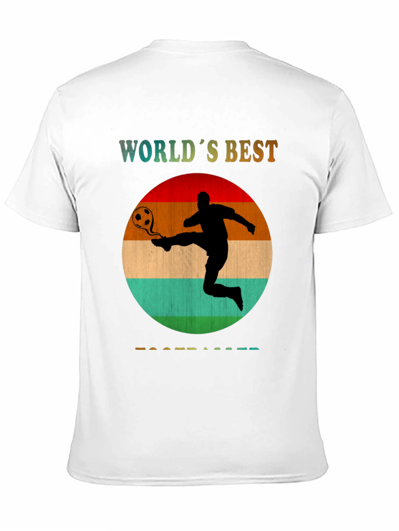 Worlds Best Footballer Graphic Tee - Black