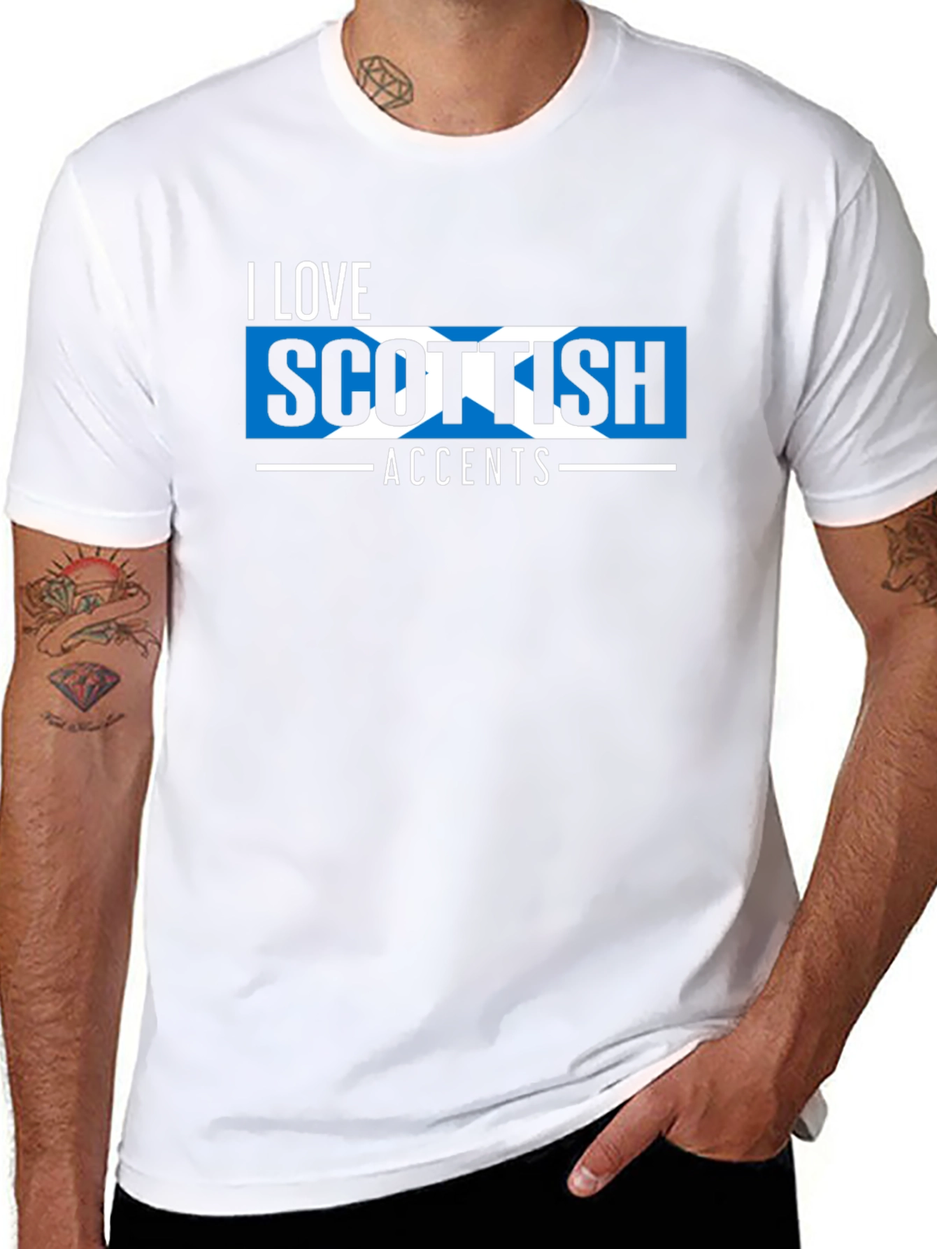 I Love Scottish Accents T-Shirt