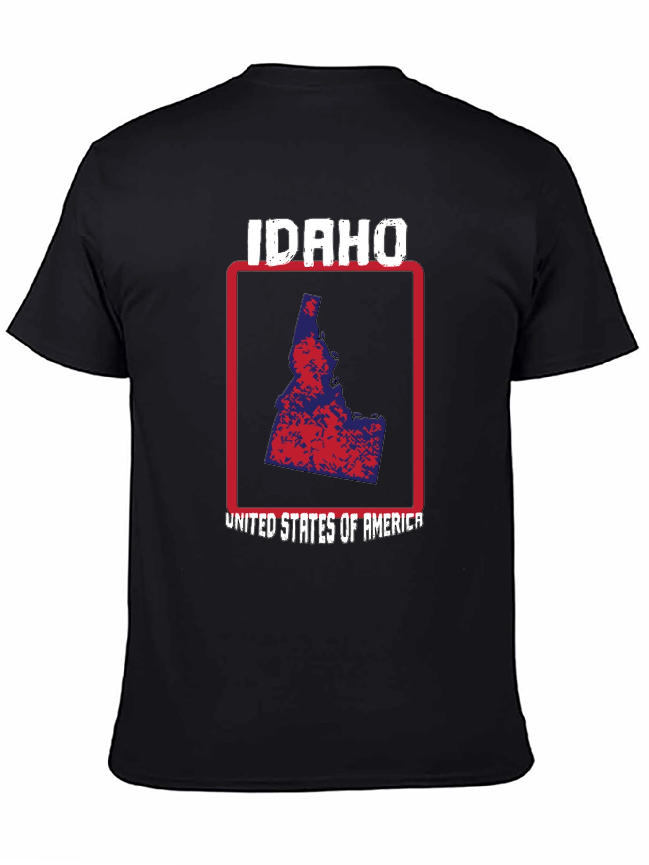 Idaho State Pride T-Shirt - USA Map Graphic Tee
