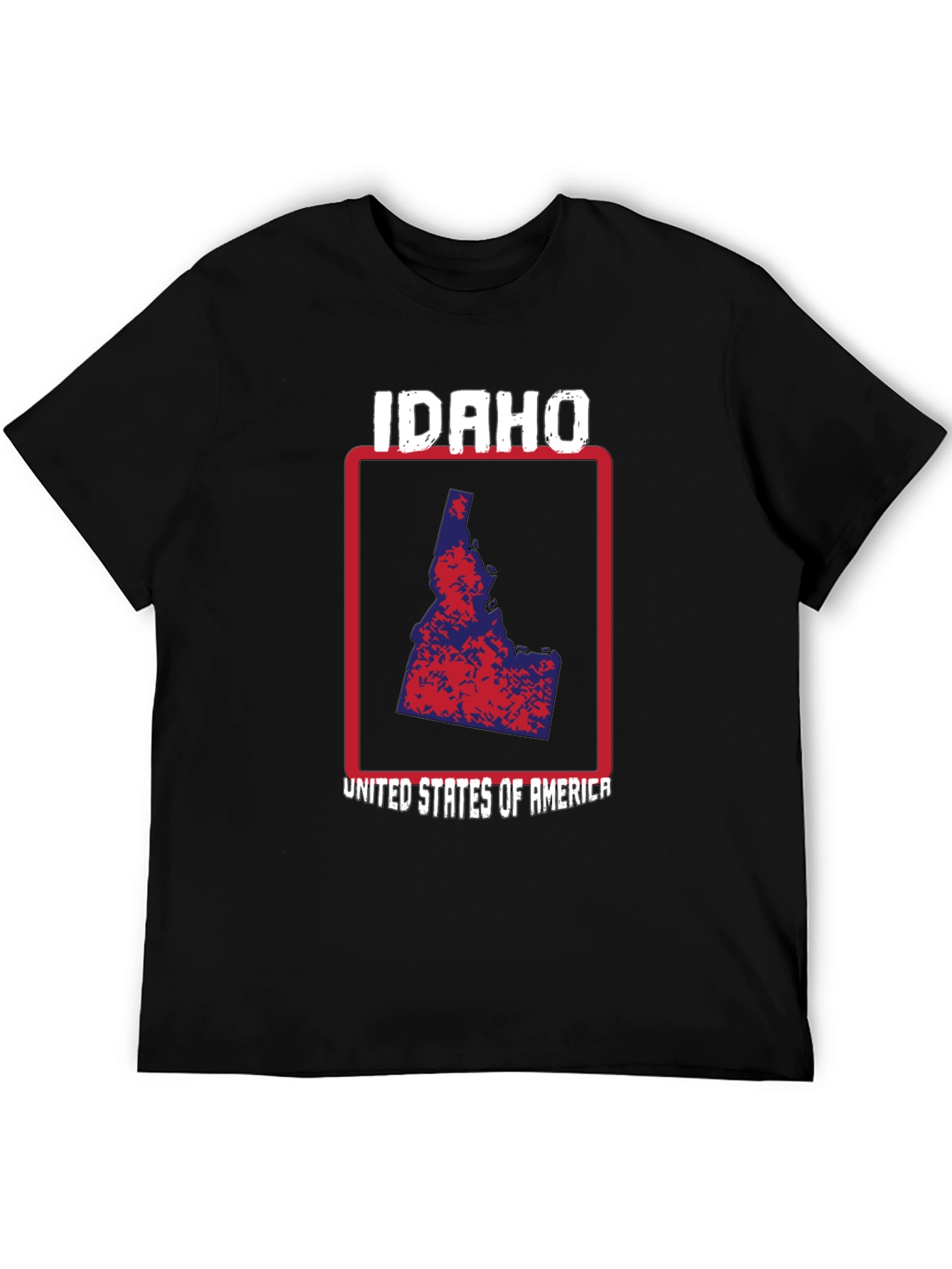 Idaho State Pride T-Shirt - USA Map Graphic Tee