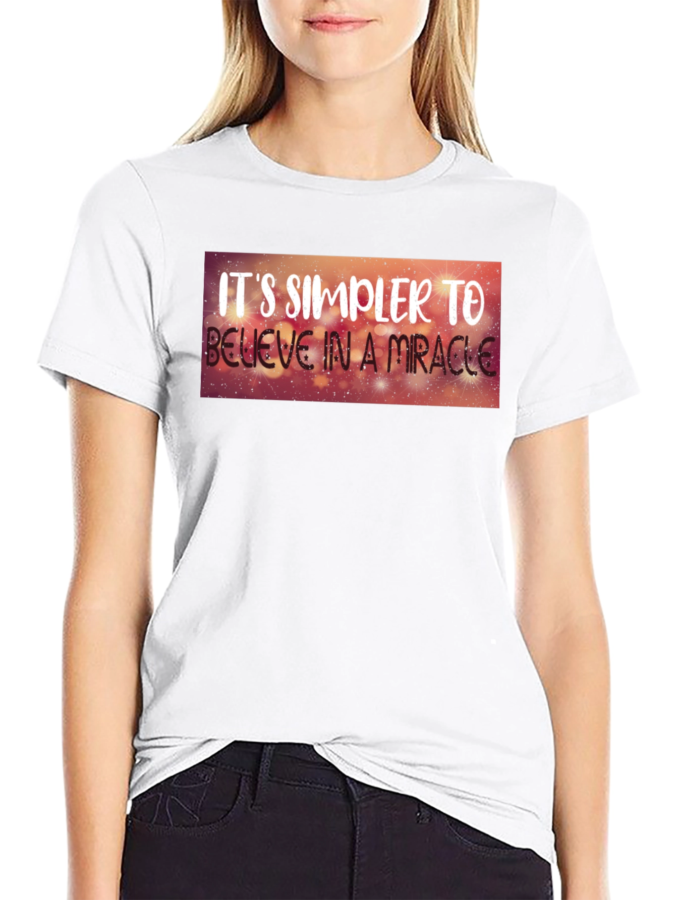 Believe in Miracles Graphic Tee