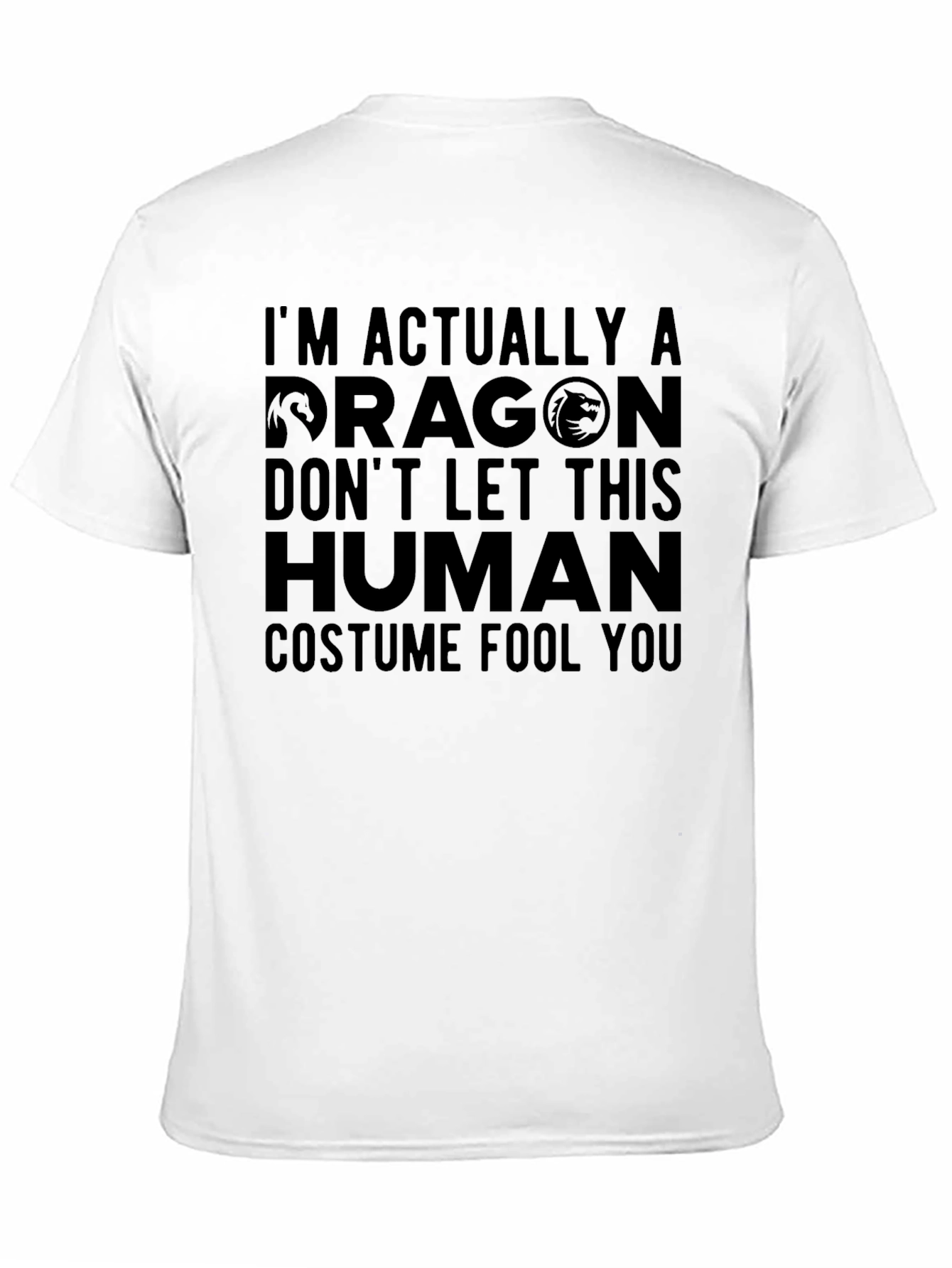 Im Actually a Dragon T-Shirt - Funny Costume Tee