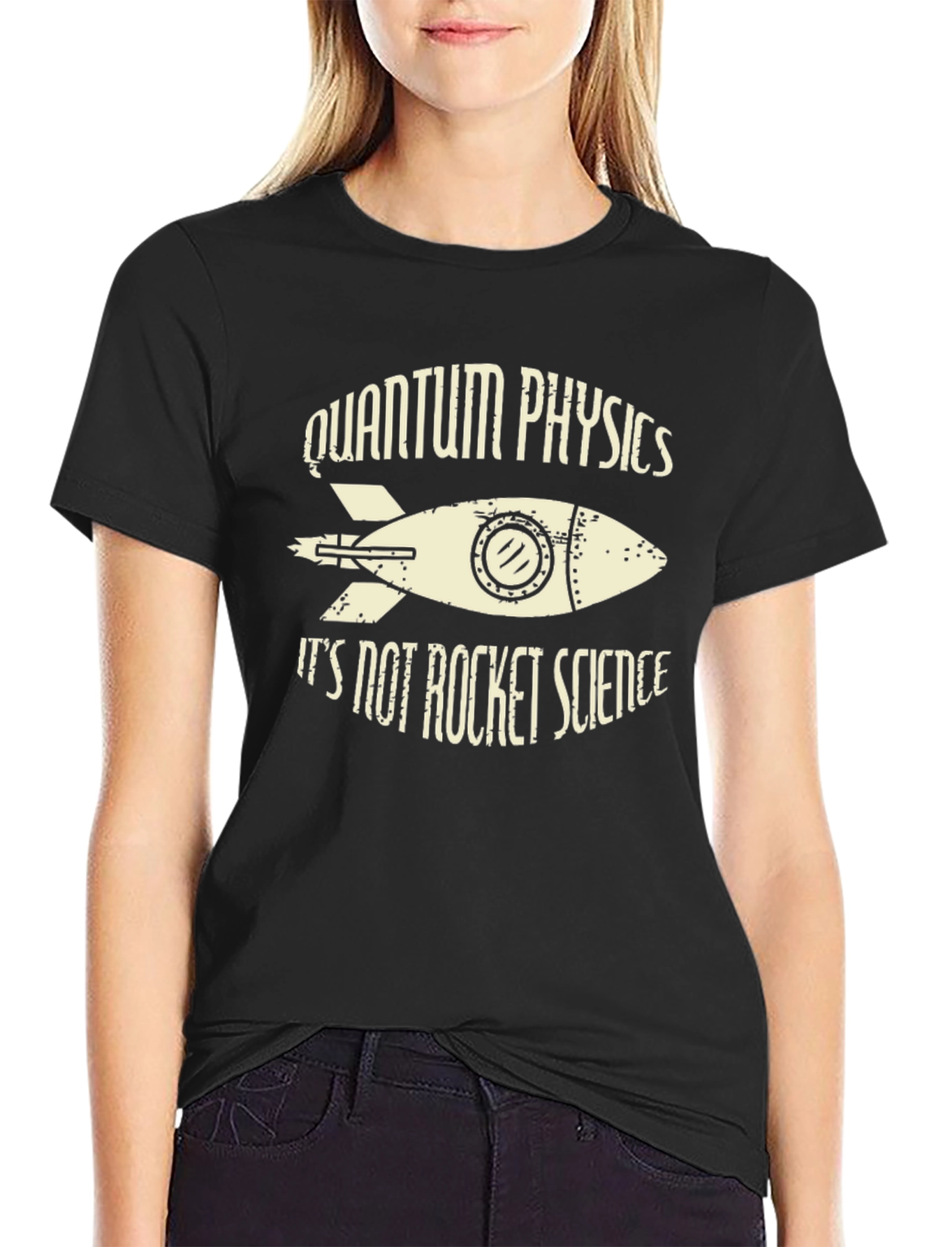 Quantum Physics Not Rocket Science T-Shirt