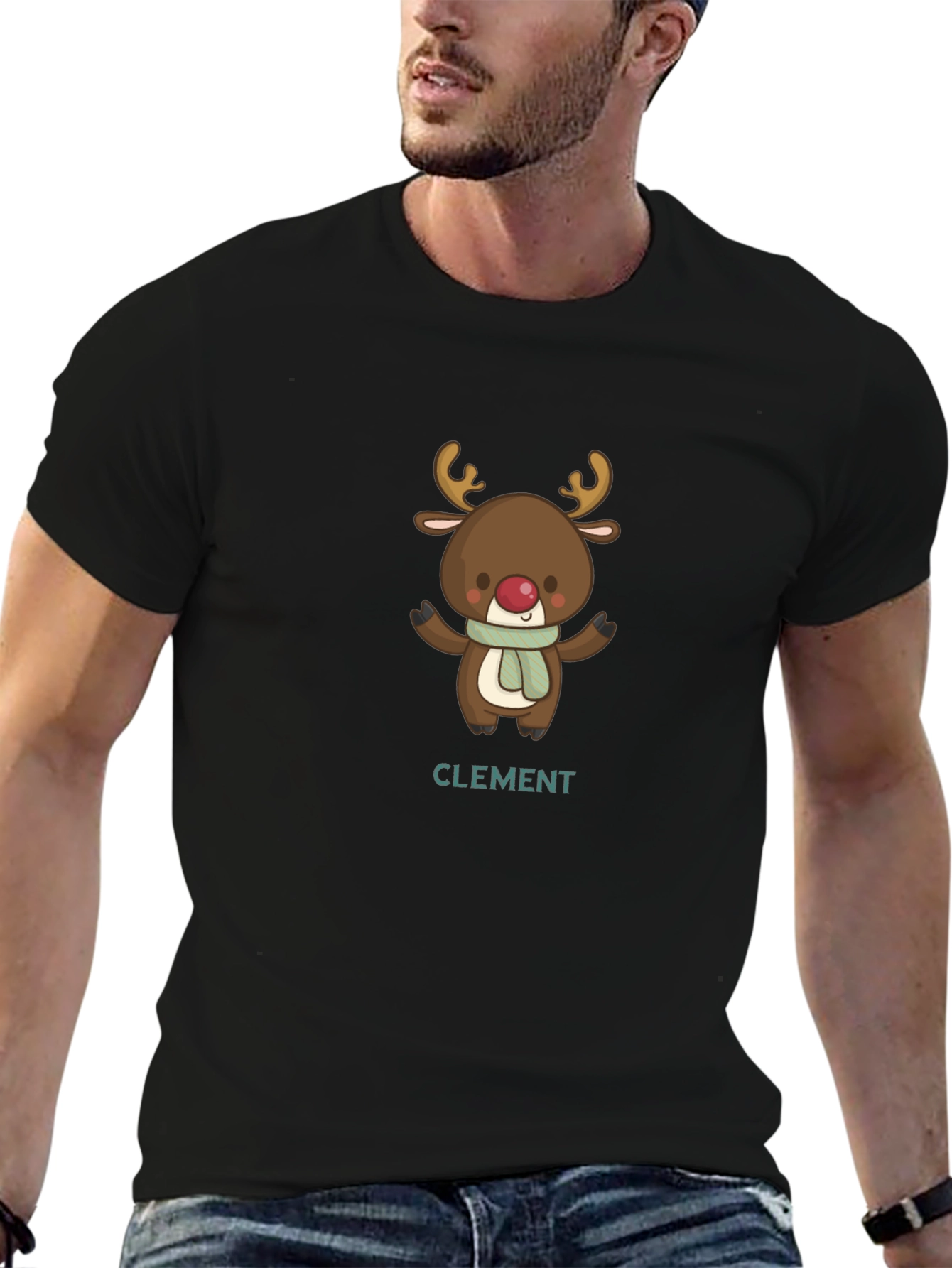 Clement Reindeer Holiday T-Shirt