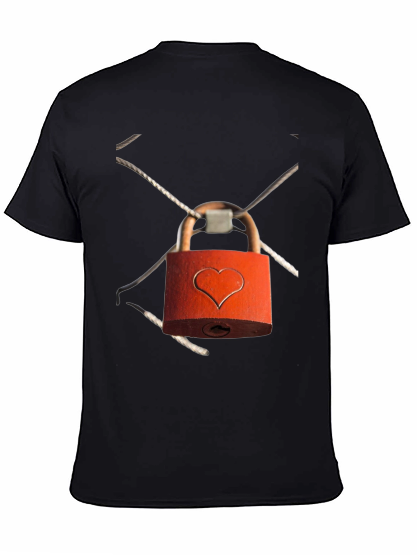 Heart Lock T-Shirt - Express Your Love!