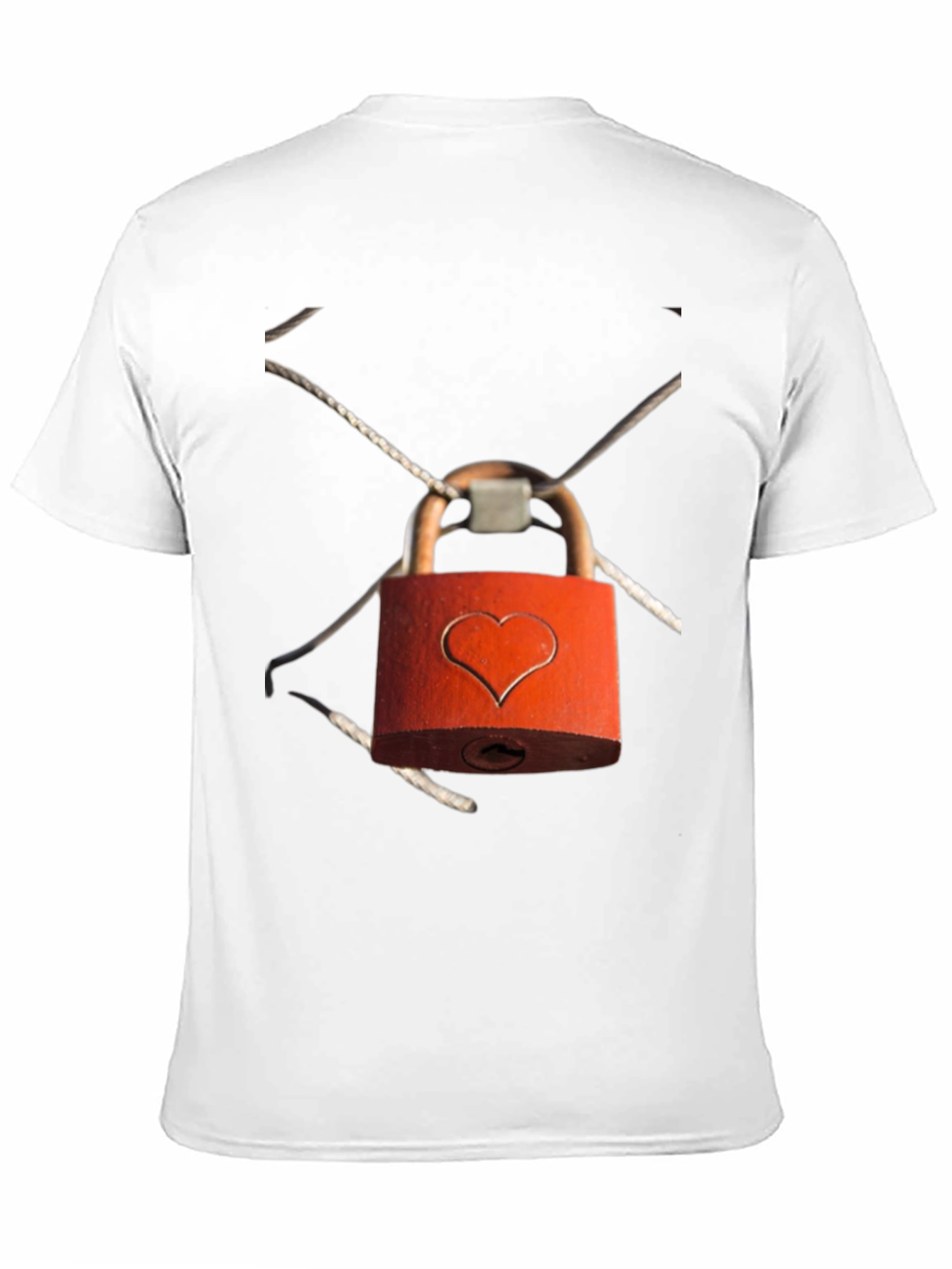 Heart Lock T-Shirt - Express Your Love!