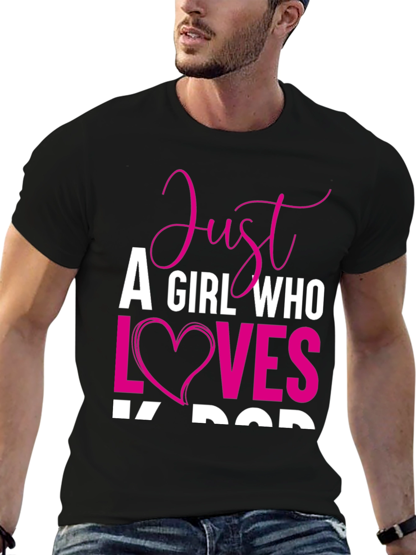 Just a Girl Who Loves K-Pop T-Shirt