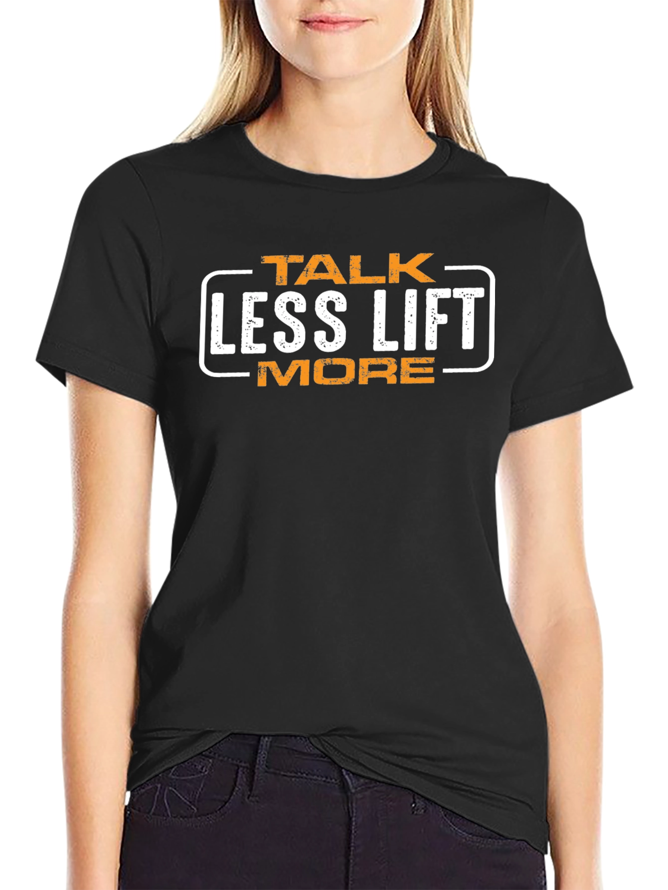 Talk Less Lift More Graphic T-Shirt