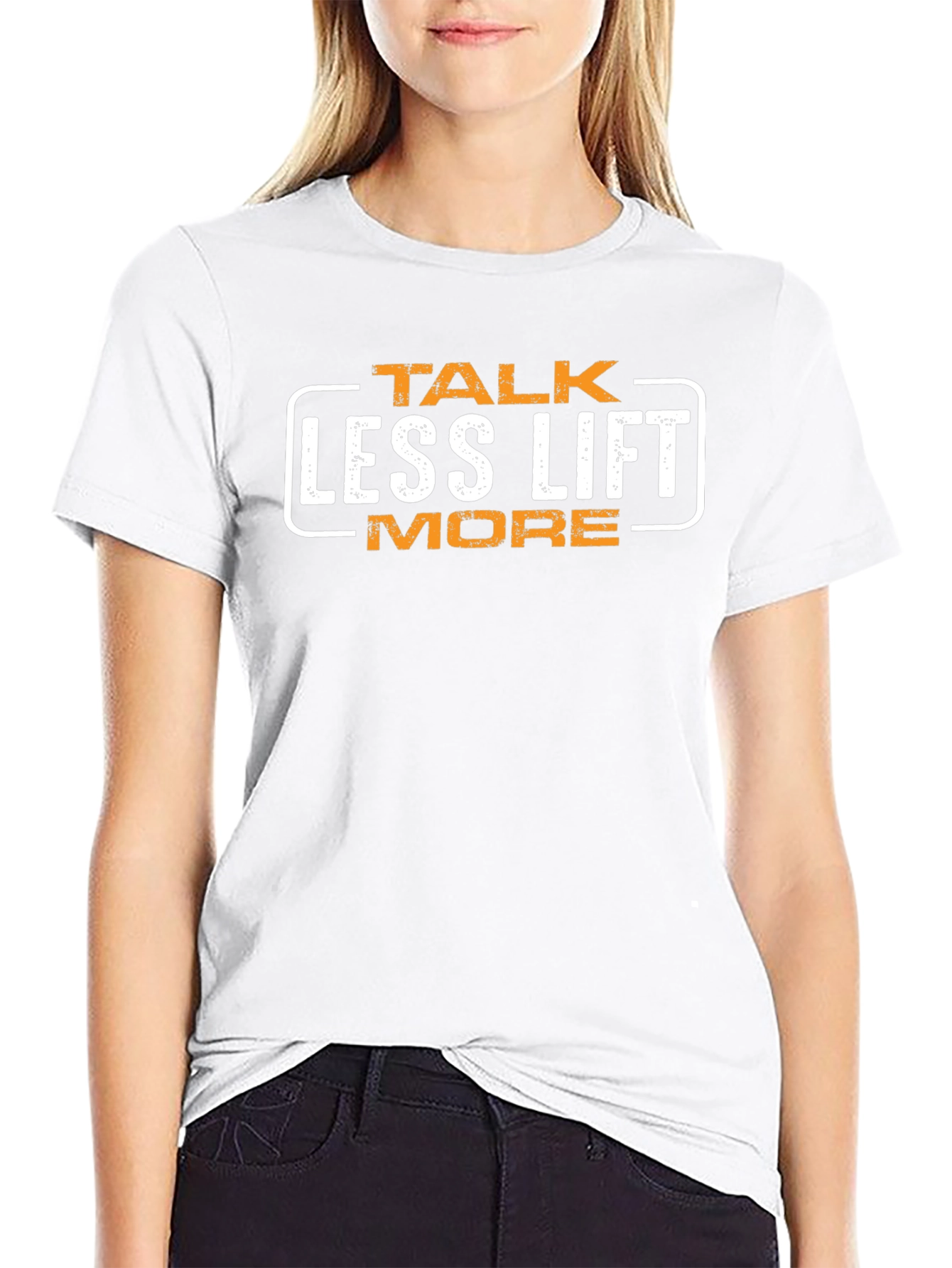 Talk Less Lift More Graphic T-Shirt