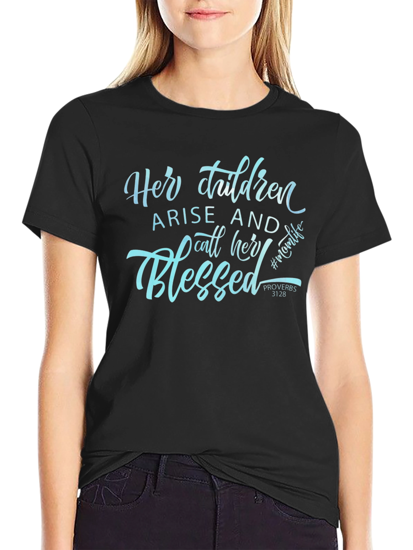 Blessed Mom Life T-Shirt - Christian Apparel