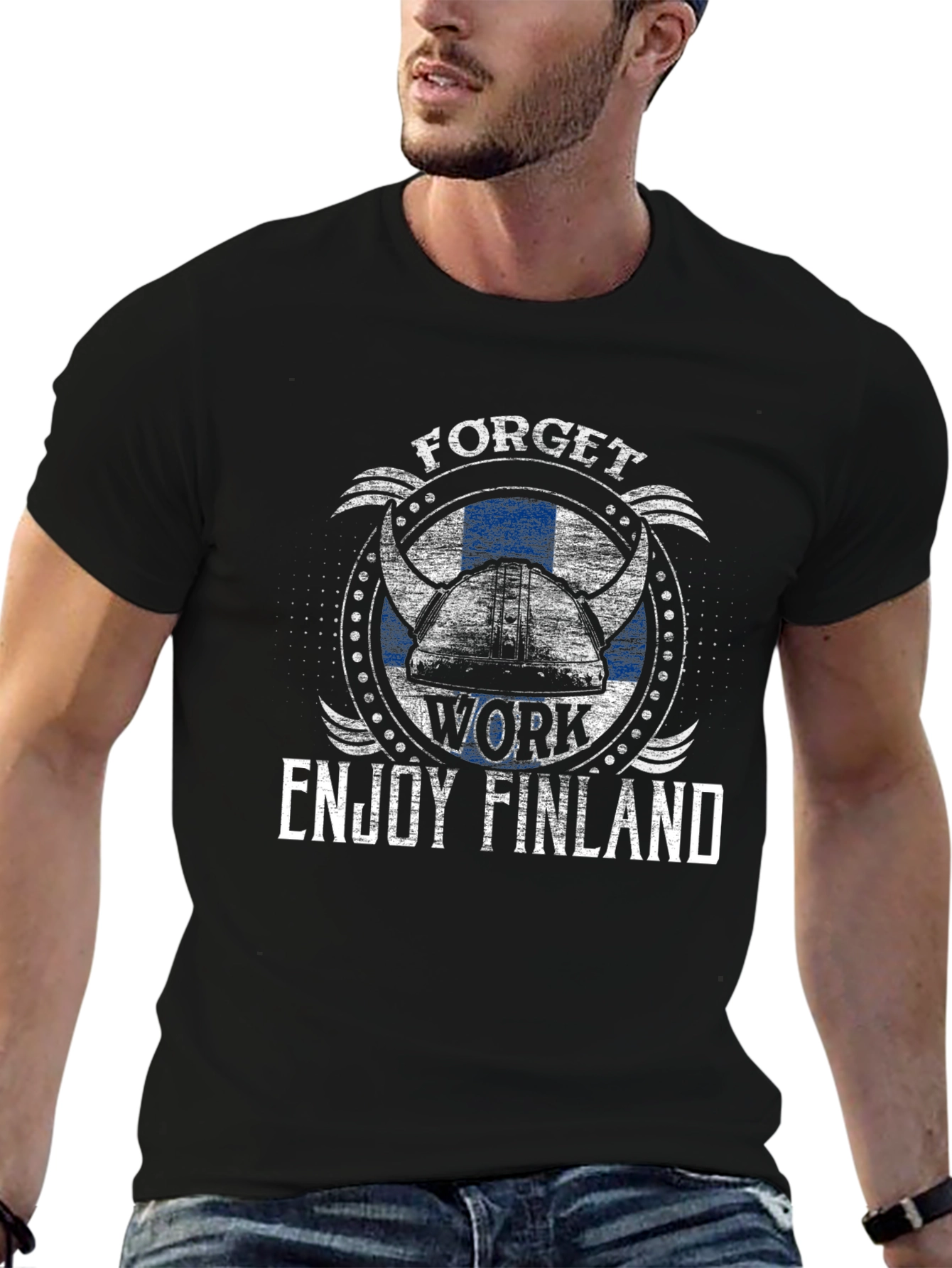 Forget Work Enjoy Finland T-Shirt