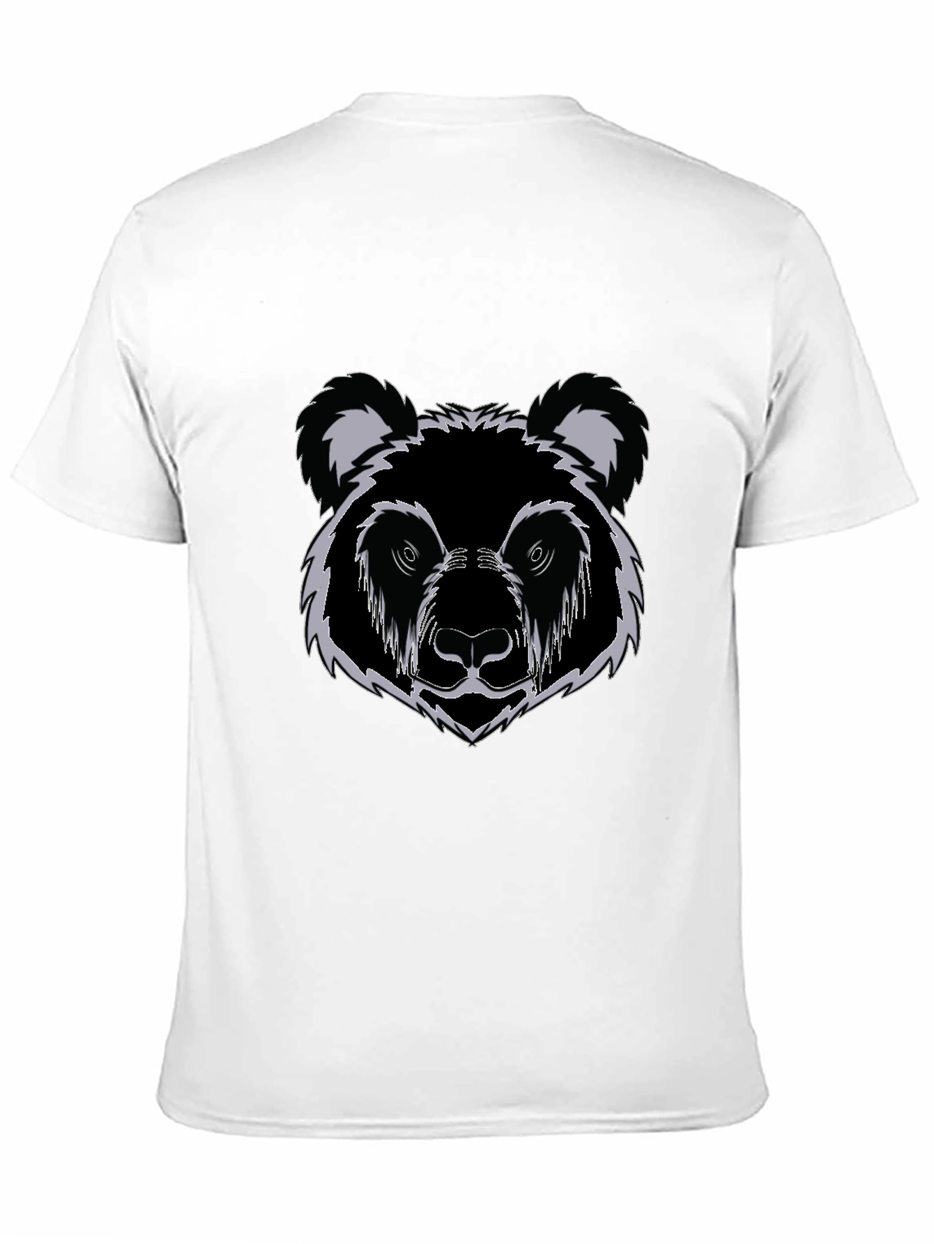 Black Bear Graphic Print T-Shirt