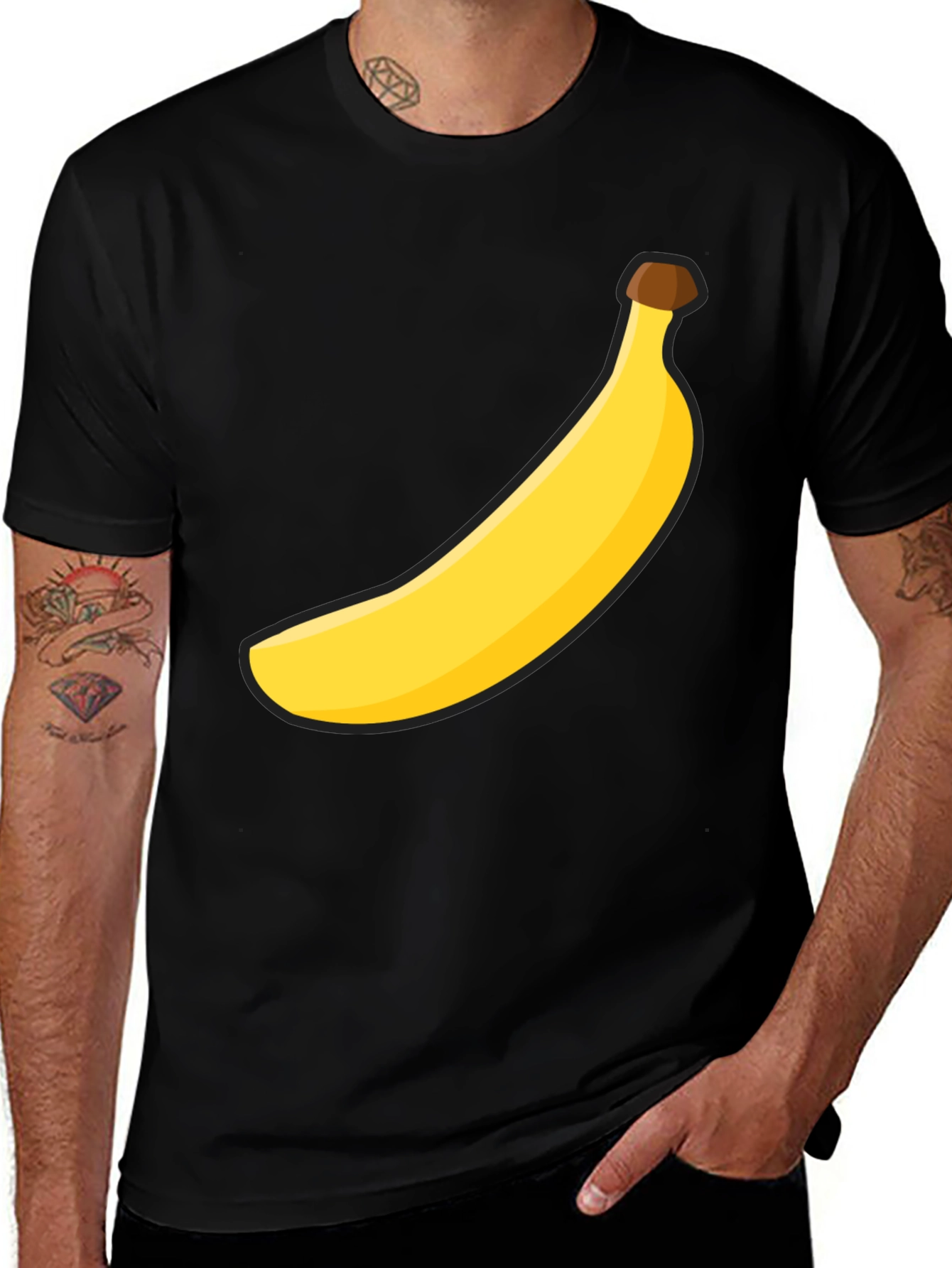 Banana Graphic Tee - Unisex Casual T-Shirt