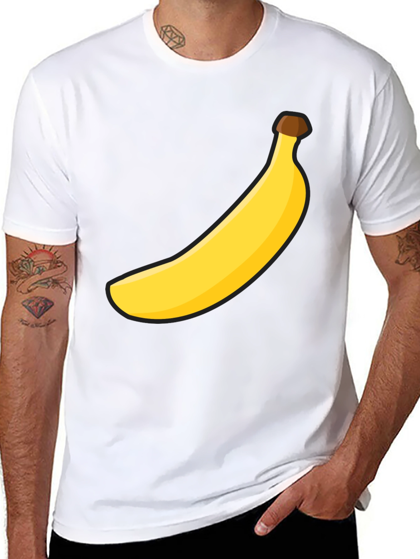 Banana Graphic Tee - Unisex Casual T-Shirt