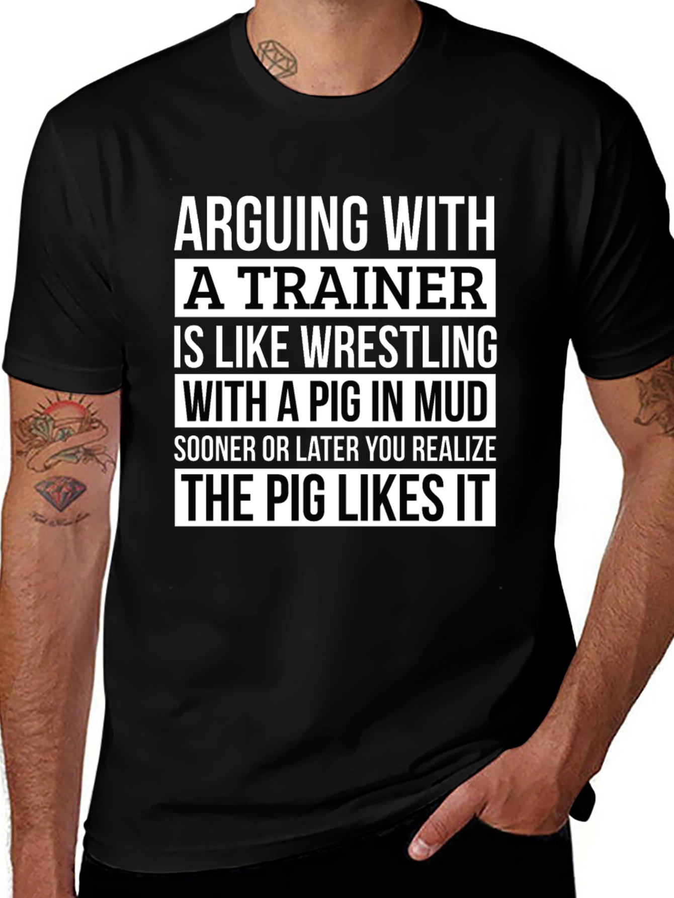 Trainer Pig T-Shirt