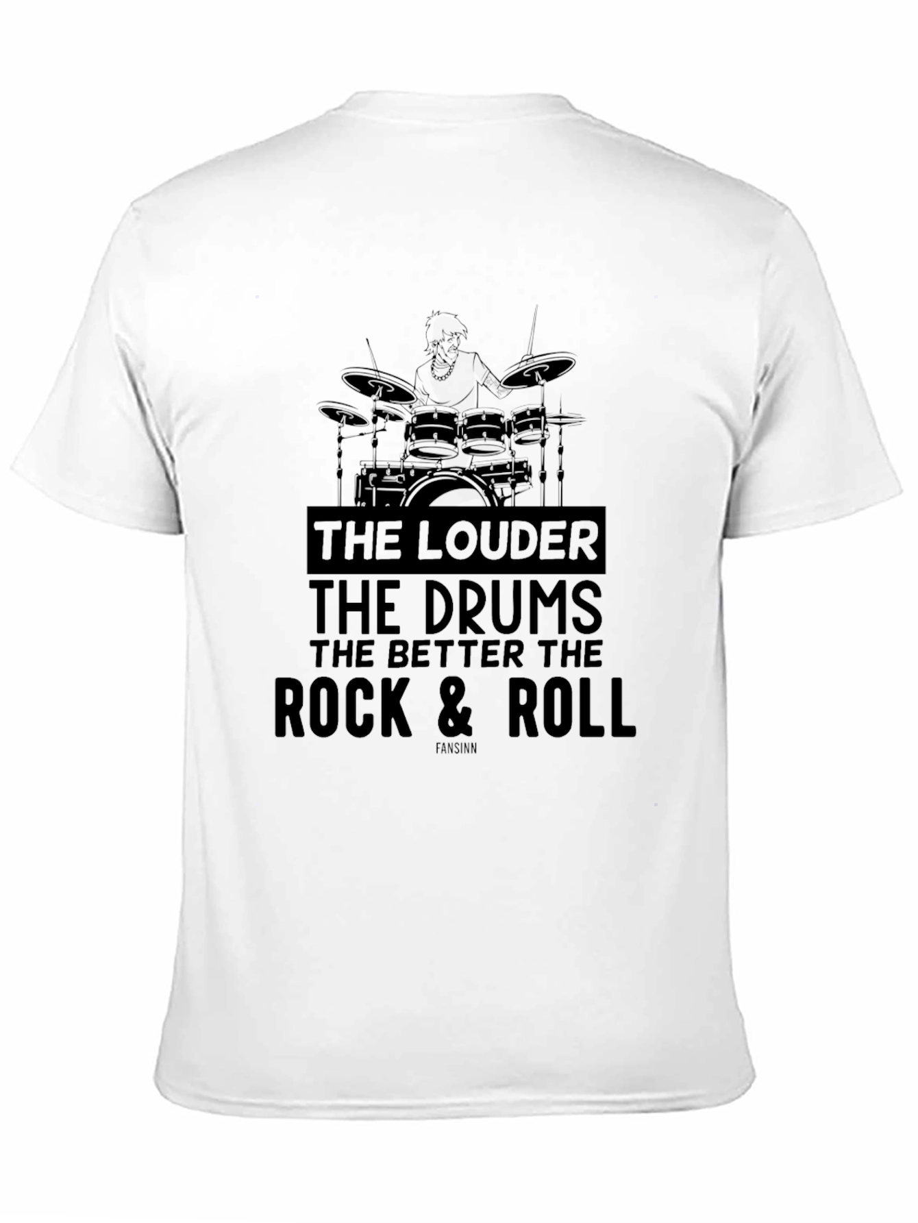 Rock & Roll Drummer T-Shirt
