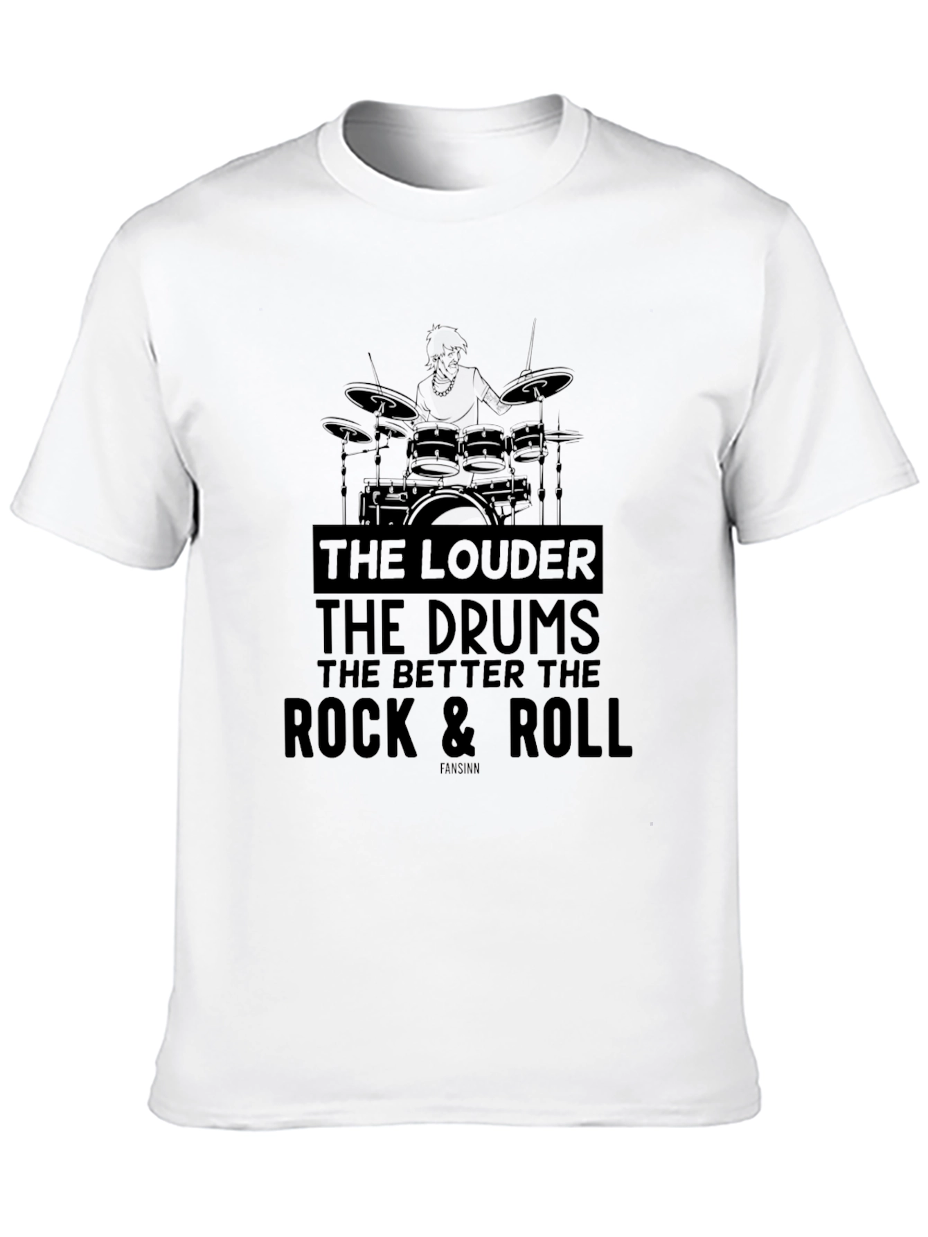 Rock & Roll Drummer T-Shirt