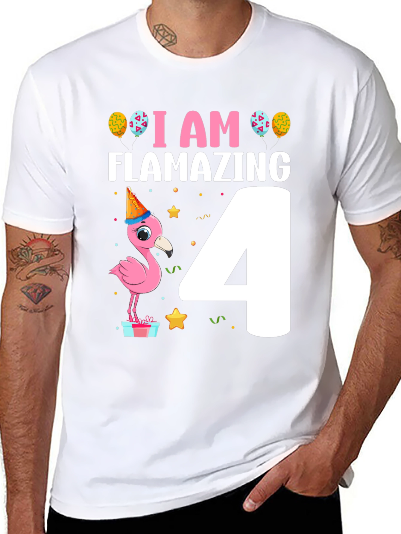 Flamazing 4th Birthday T-Shirt